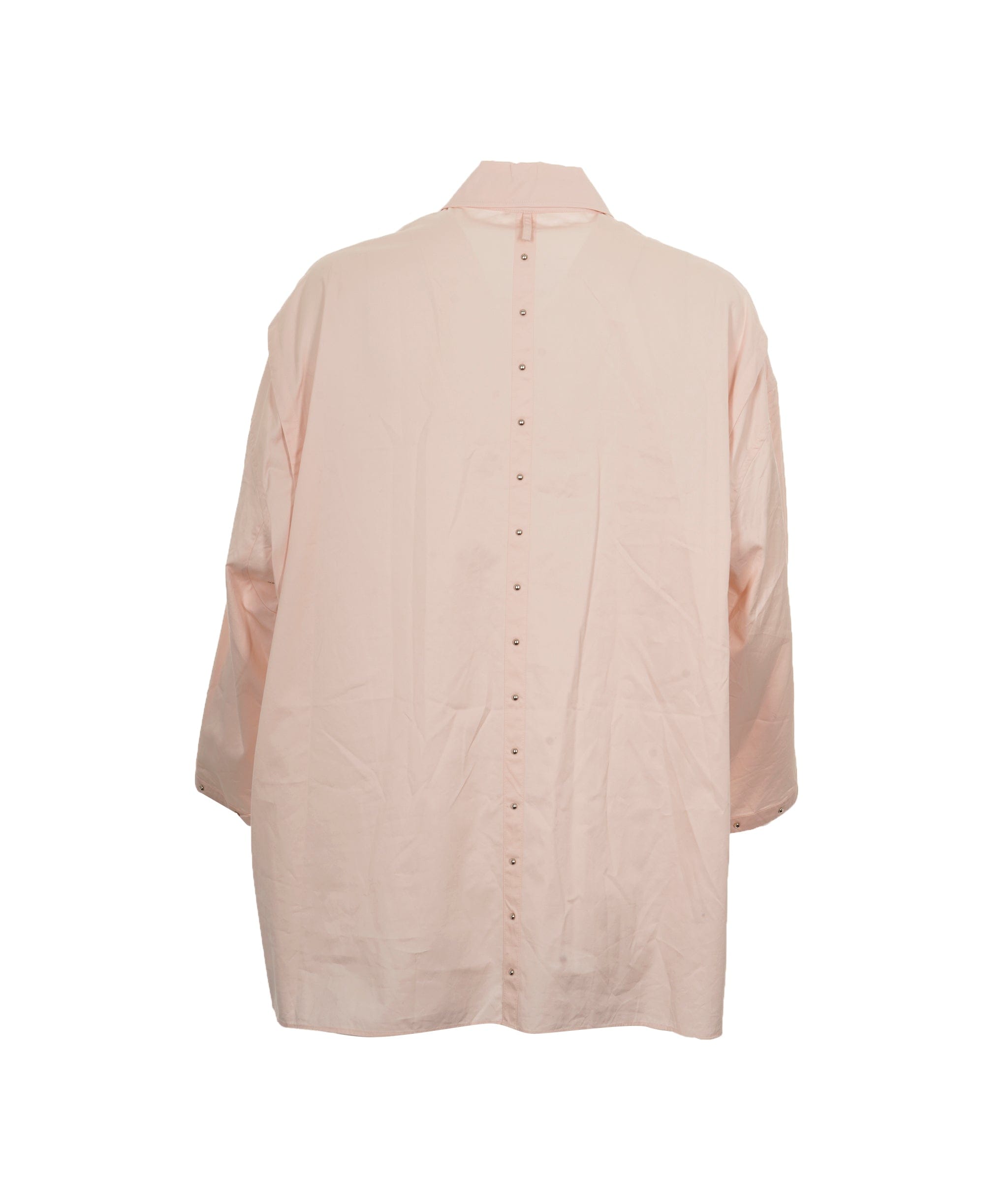 Hermès Hermes Cotton Shirt - Peach 2-Pocket Studs FR42 SKC1454