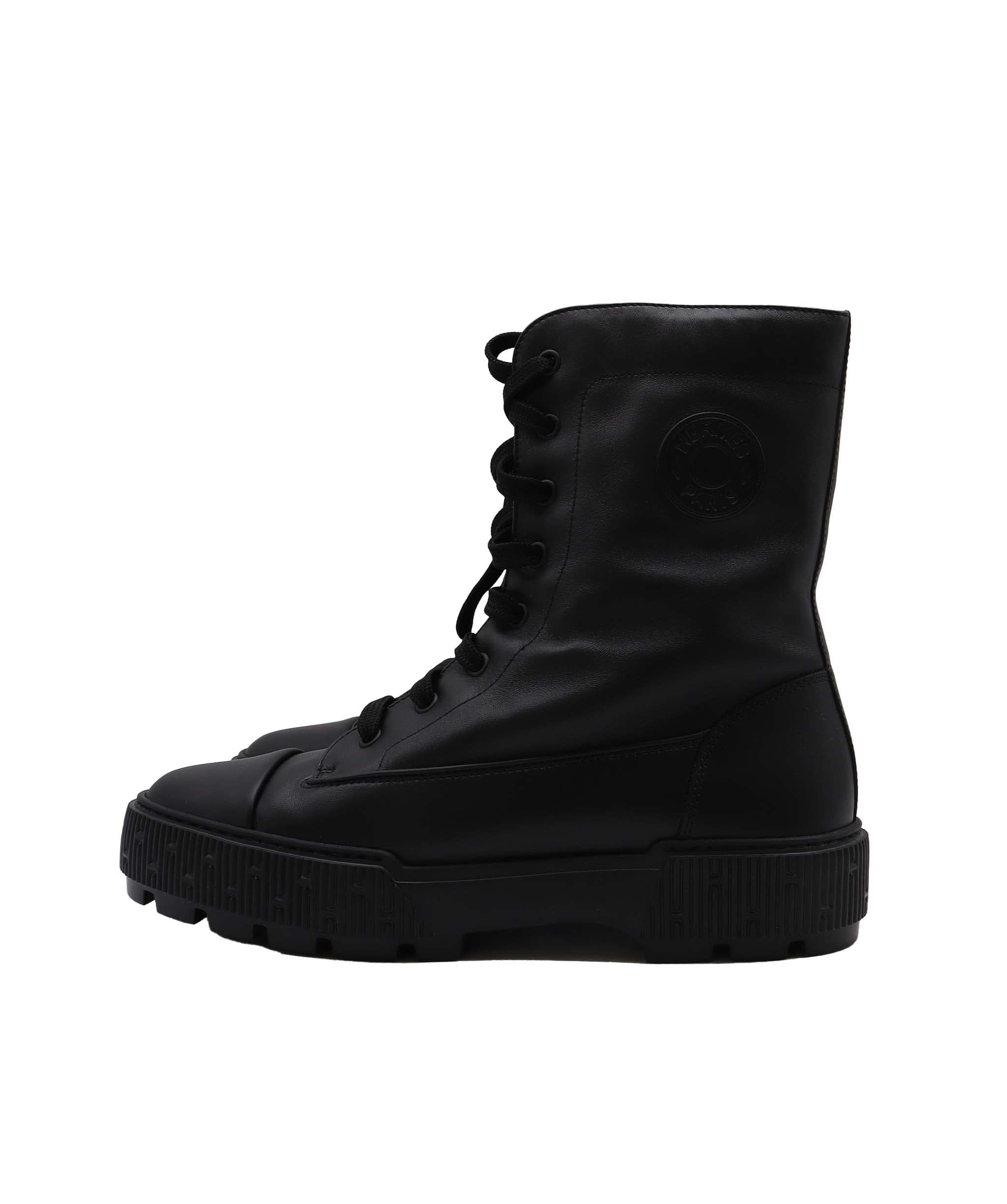 Hermès Hermes Fresh Ankle Boot Black Size 40 SKC1890