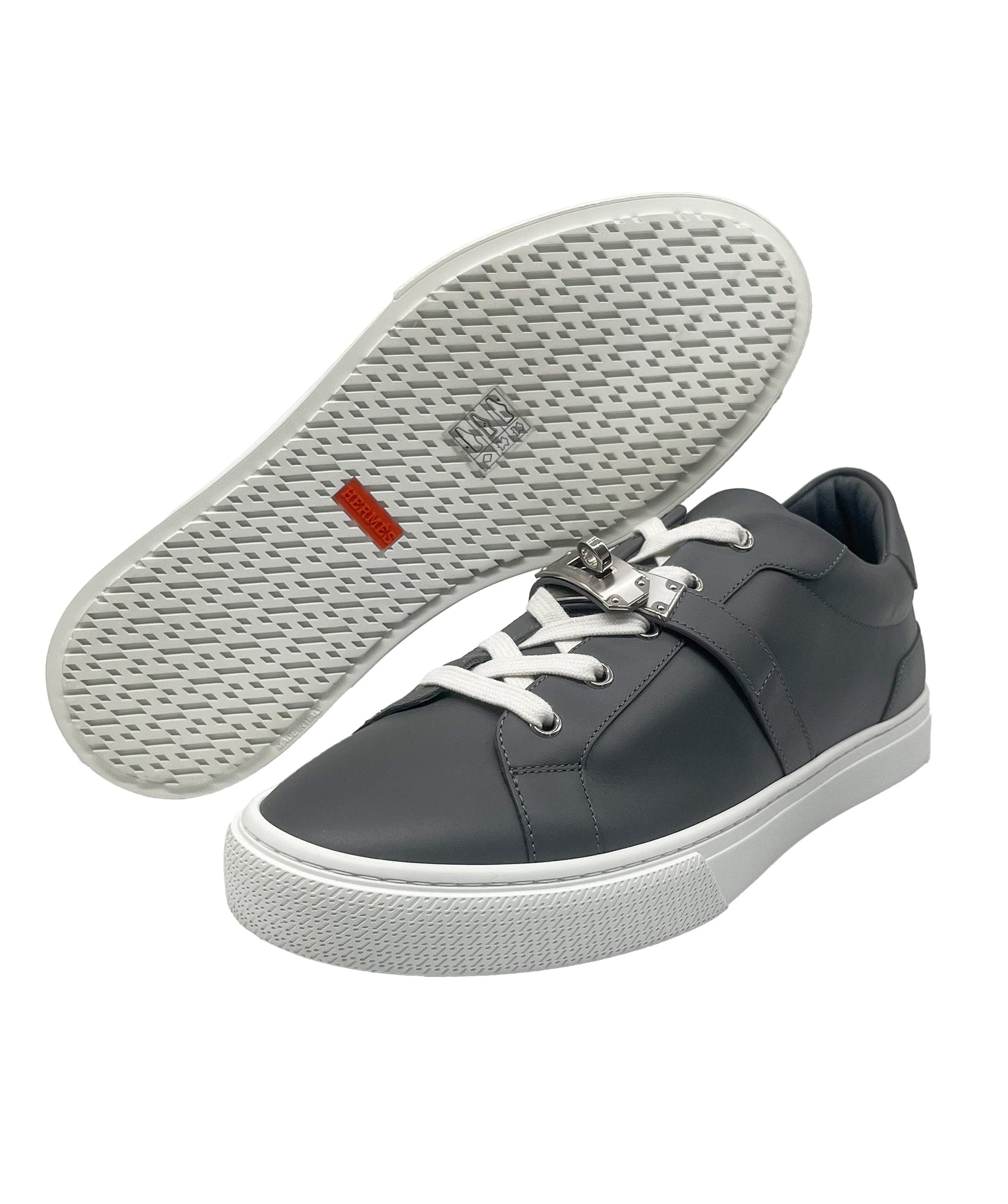 Hermès Hermes Kelly Trainer Grey LeatherRJC3155