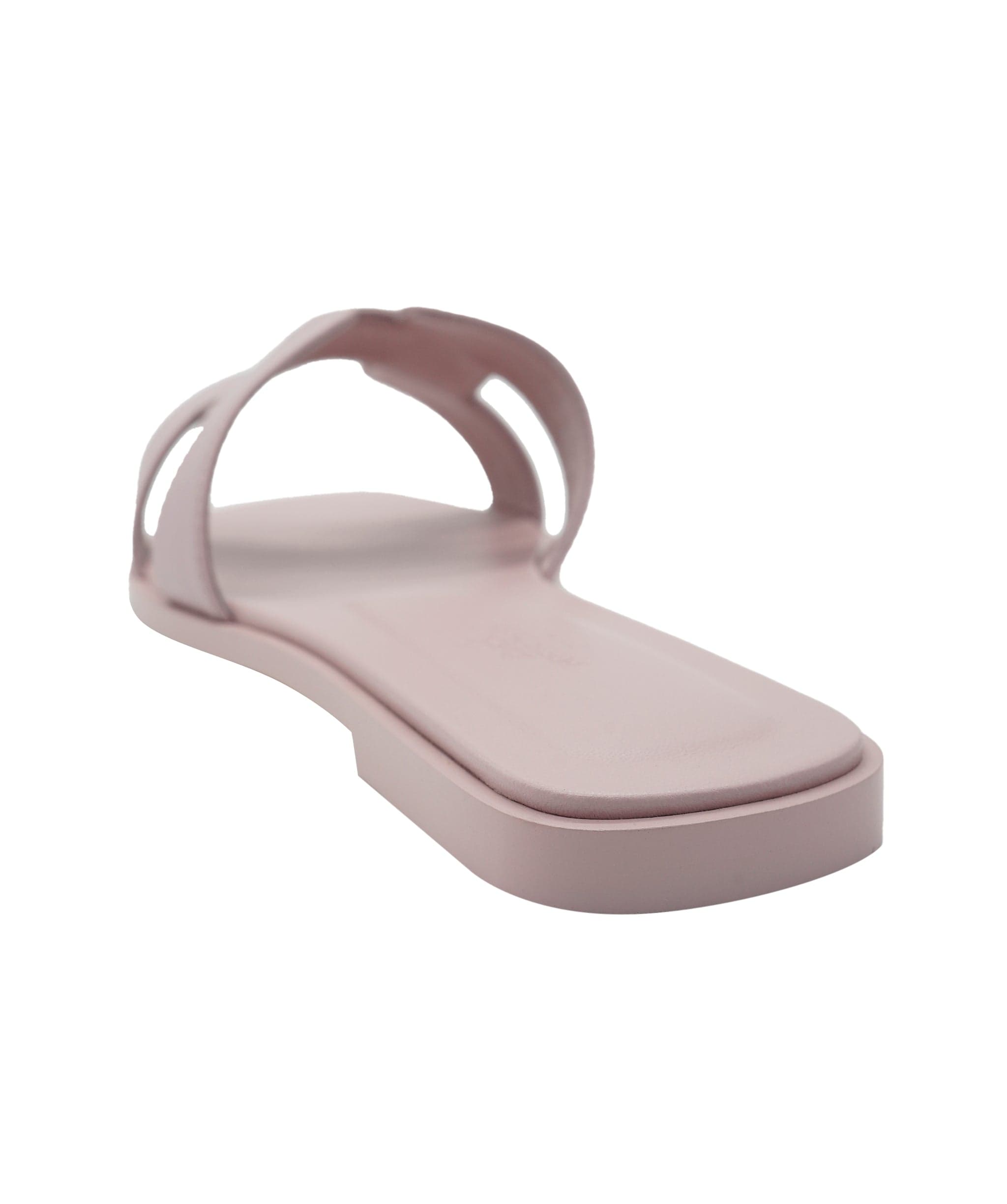 Hermès Hermès Oran Sandal Rose Cancan Box Size 37 01SHU2454 DBXM0075