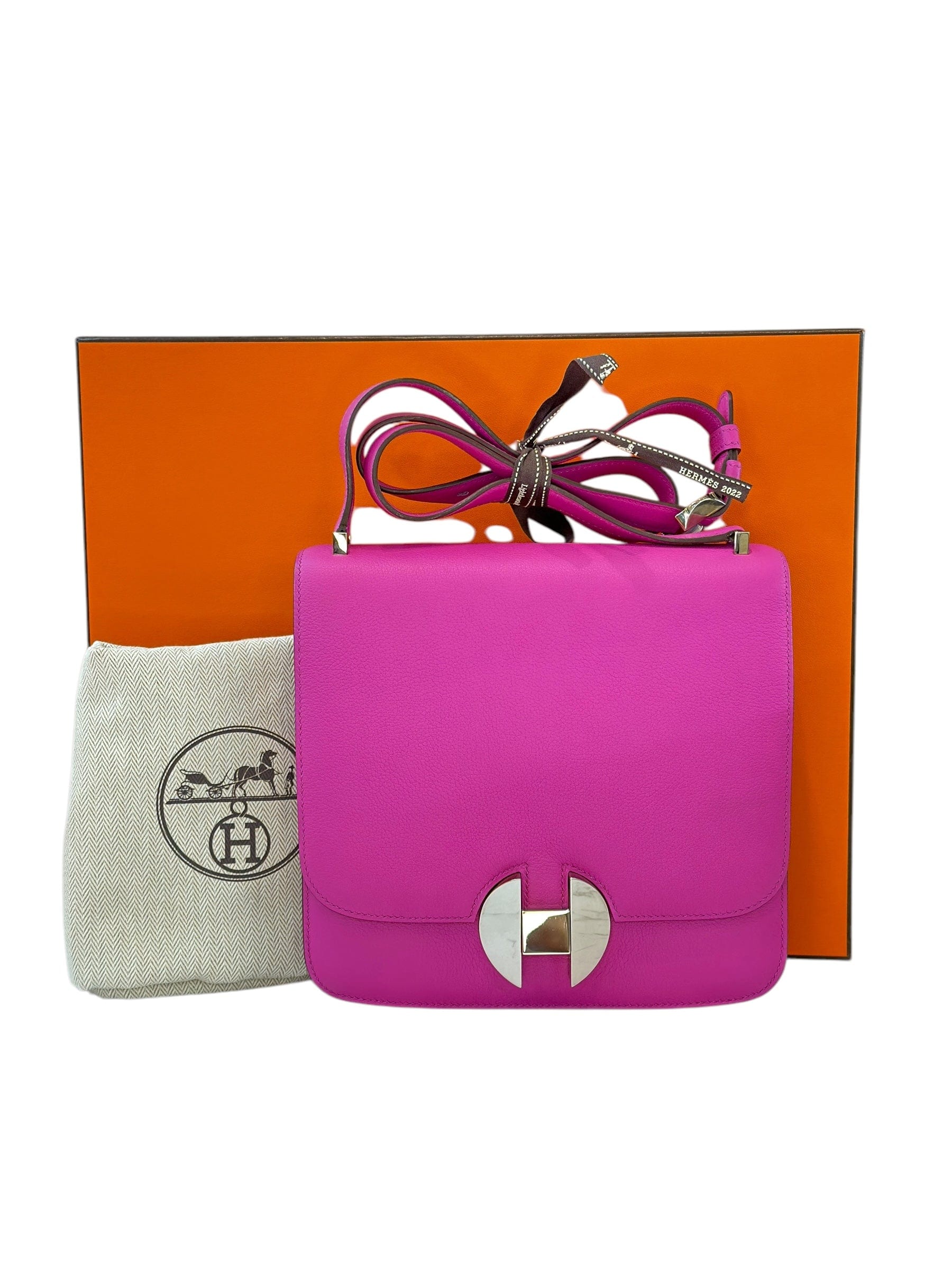 Hermes Hermes 2002 Bag 20cm Magnolia Evercolour