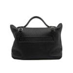 Hermes Hermes 2424 29cm Bag In Black Clemence Leather PHW