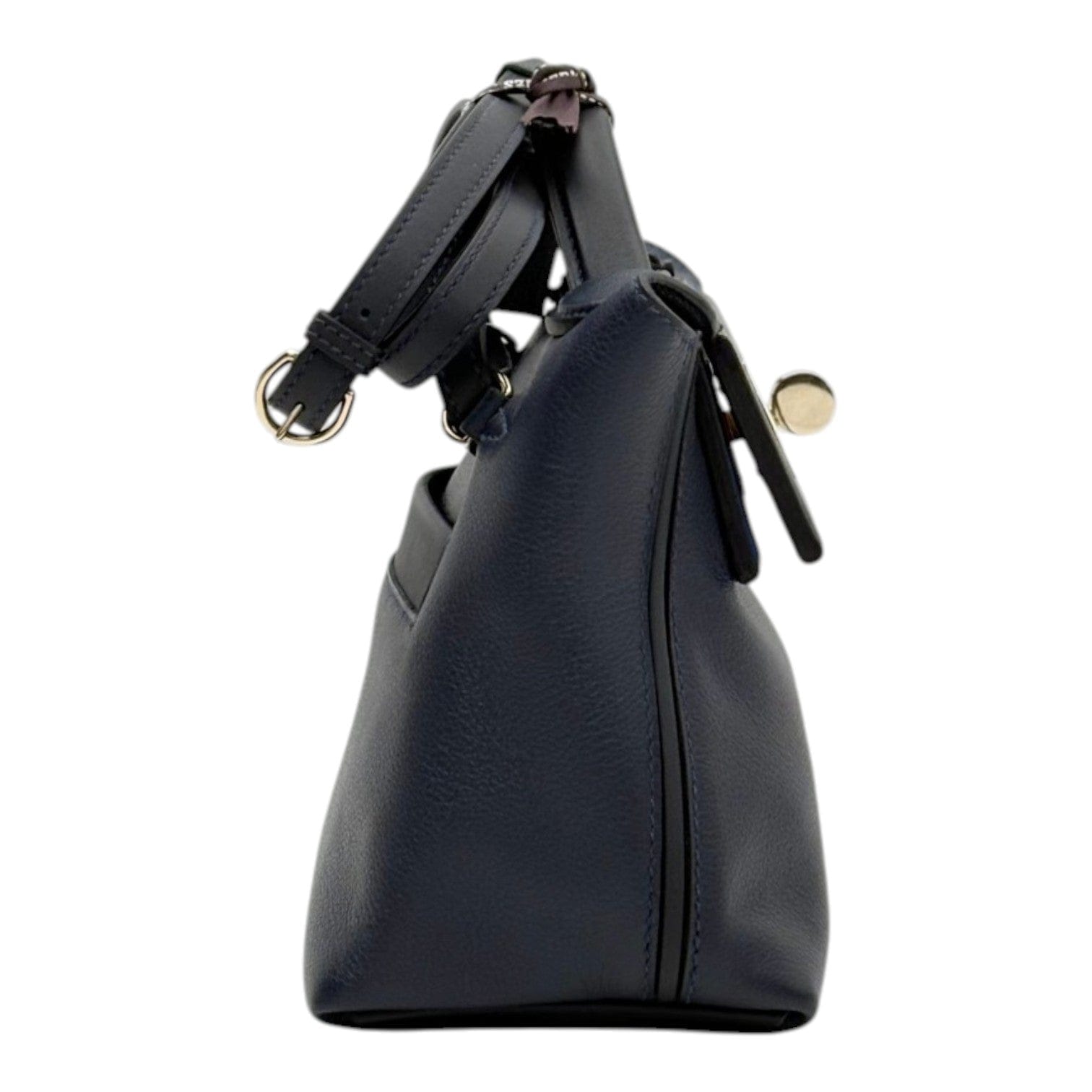Hermes Hermes 2424 Mini Blue Verso Bag in Evercolor