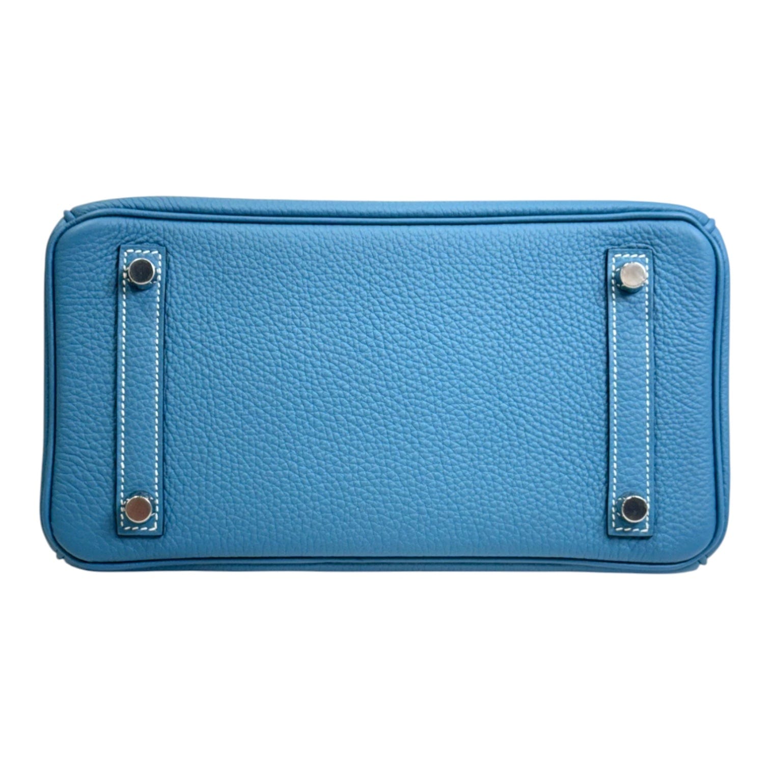 Hermes Hermes Birkin 25cm Blue Jean Togo with PHW - W Stamp