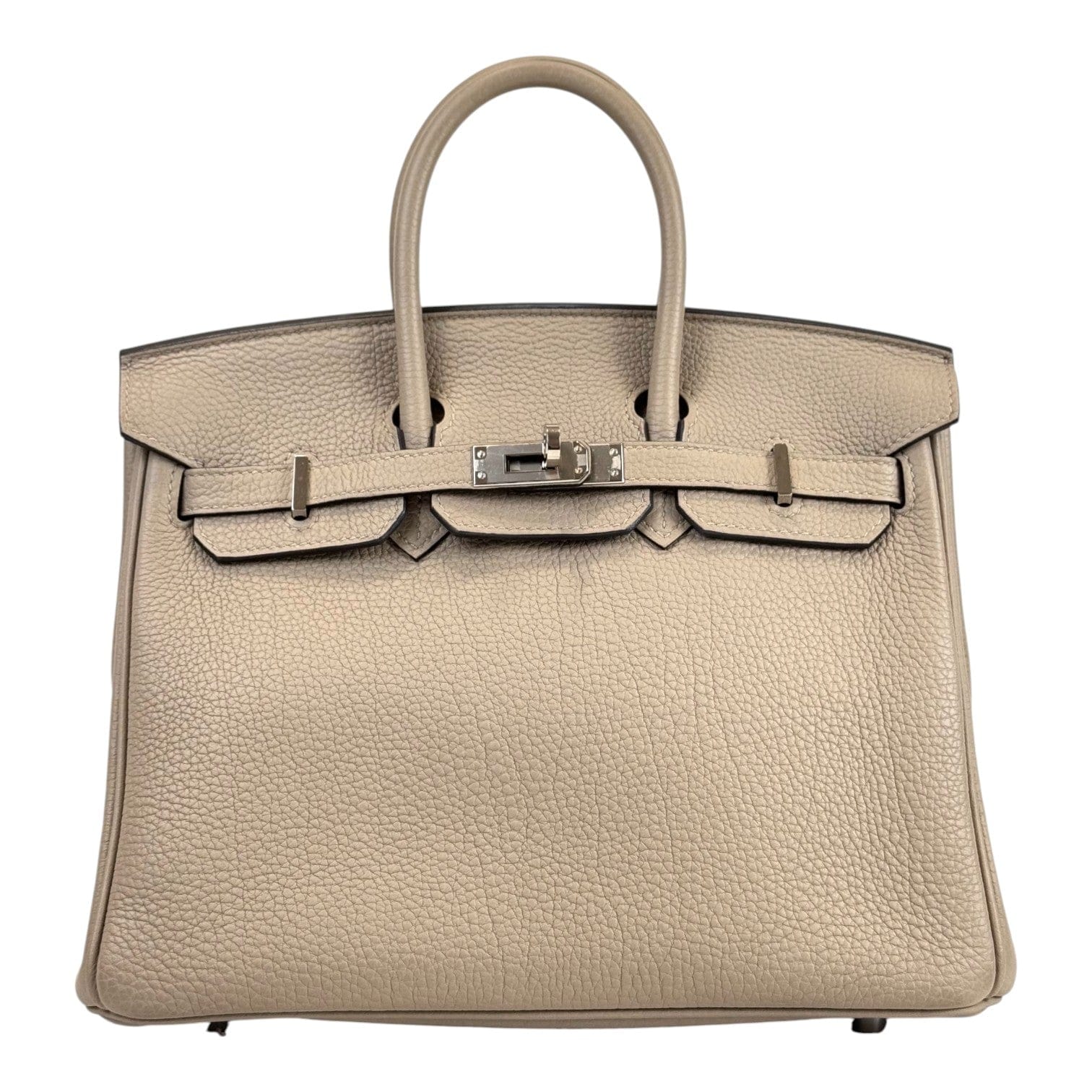 Hermes Hermes Birkin 25cm Gris Tourterelle Togo Leather