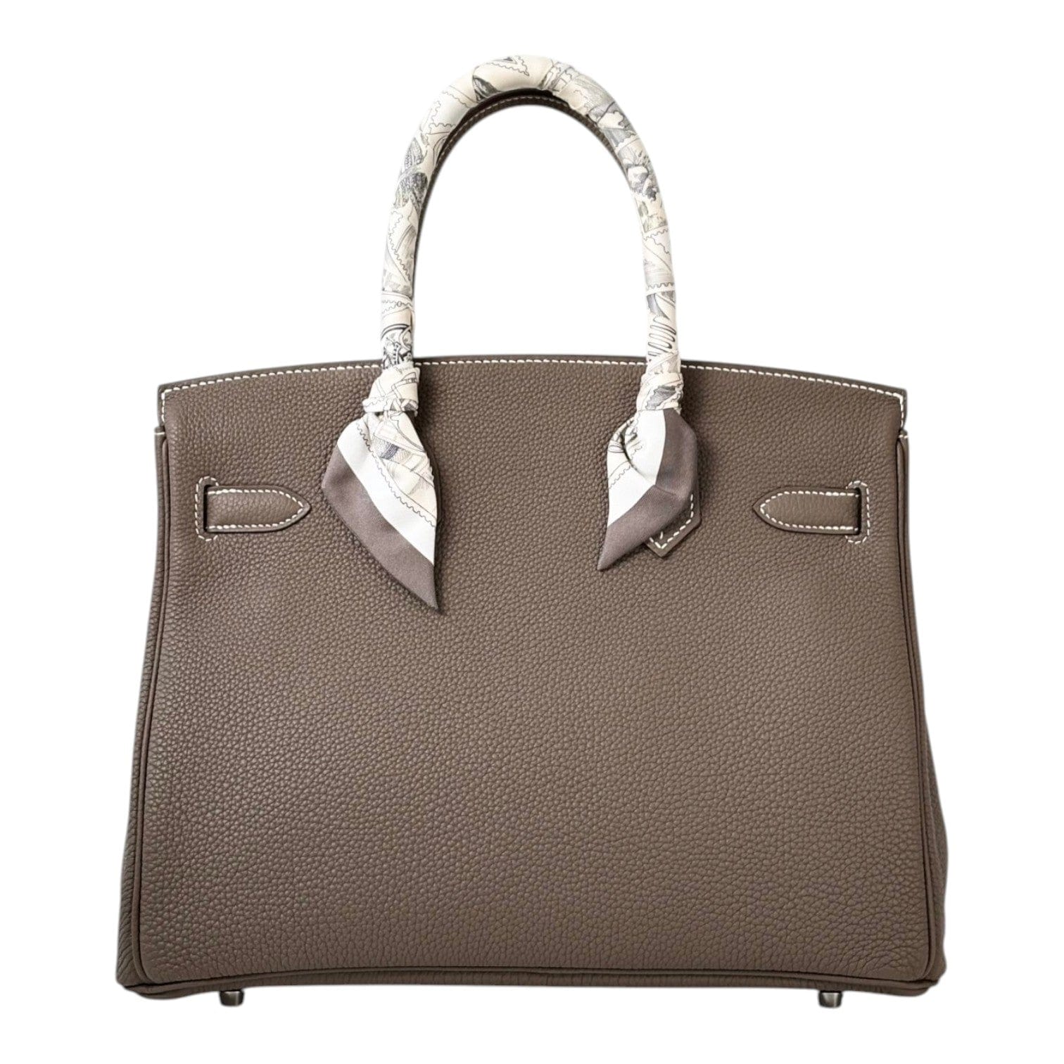 Hermes Hermes Birkin 30cm Bag in Etoupe Togo