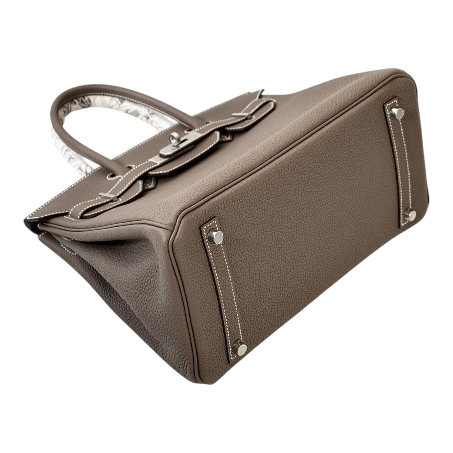 Hermes Hermes Birkin 30cm Bag in Etoupe Togo