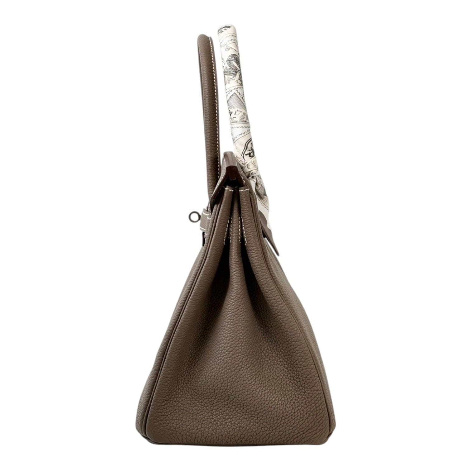 Hermes Hermes Birkin 30cm Bag in Etoupe Togo