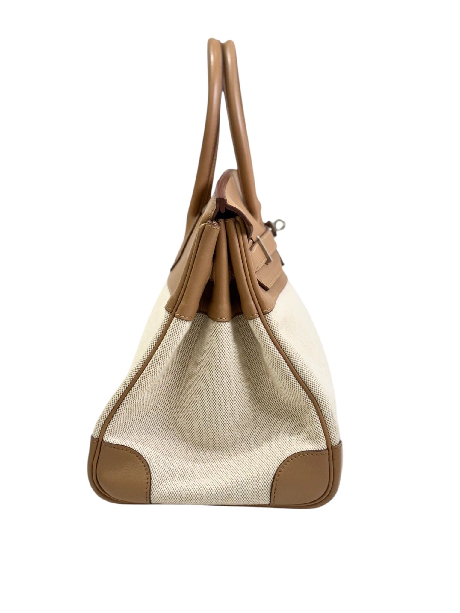 Hermes Hermes Birkin 35cm Canvas/Swift L Stamp