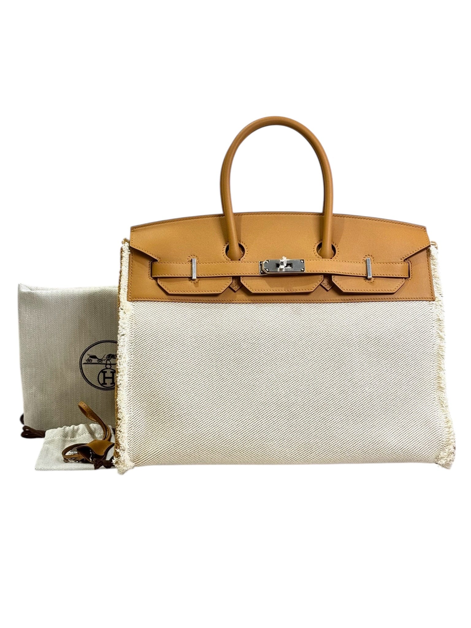 Hermes Hermes Birkin 35cm Fray Fray Canvas U Stamp