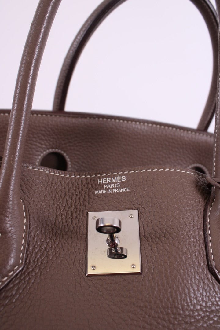 Hermes Hermes Birkin 40cm Retourne Etoupe Togo Leather