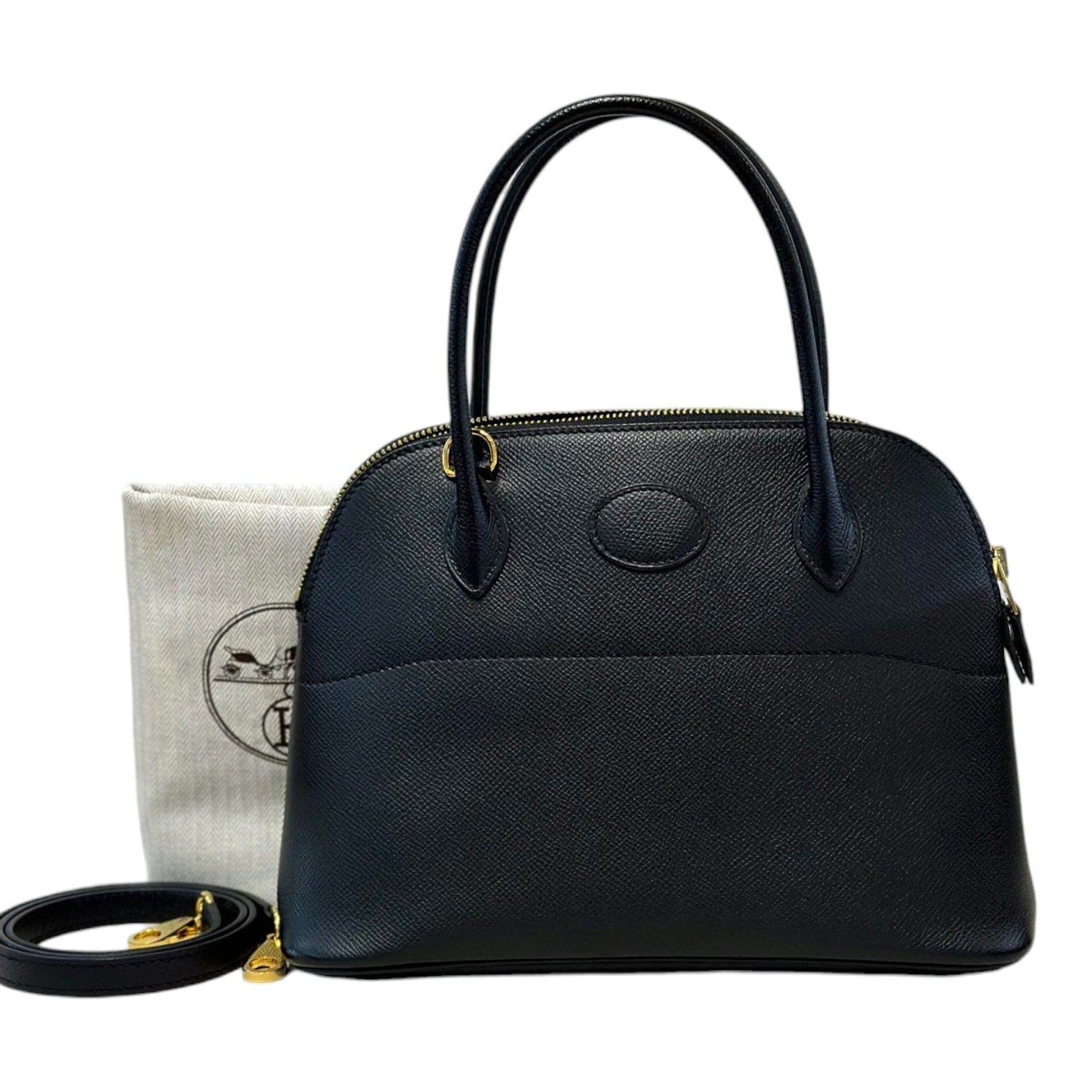 Hermes Hermes Black Bolide 27cm Bag Epsom