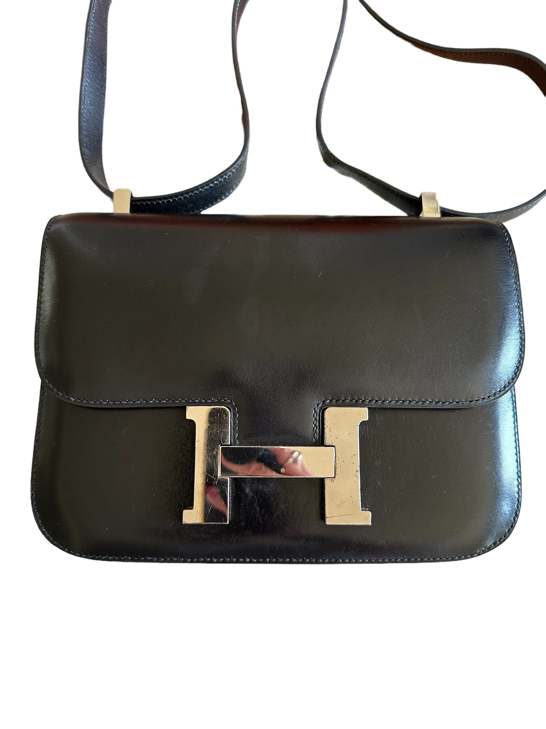 Hermes Hermes Black Constance 24 in Box Bag