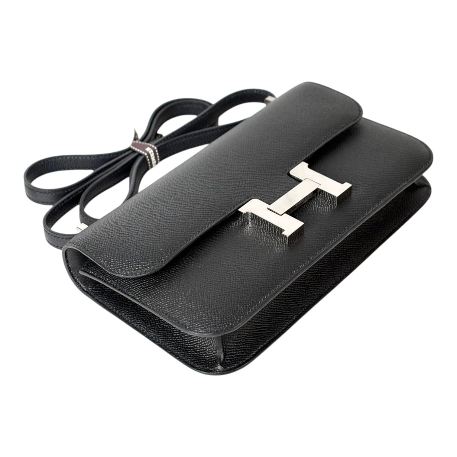 Hermes Hermes Black Constance Elan in Epsom with PHW
