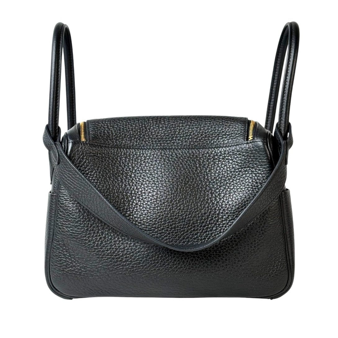 Hermes Hermes Black Lindy 26cm Bag in Clemence - B Stamp