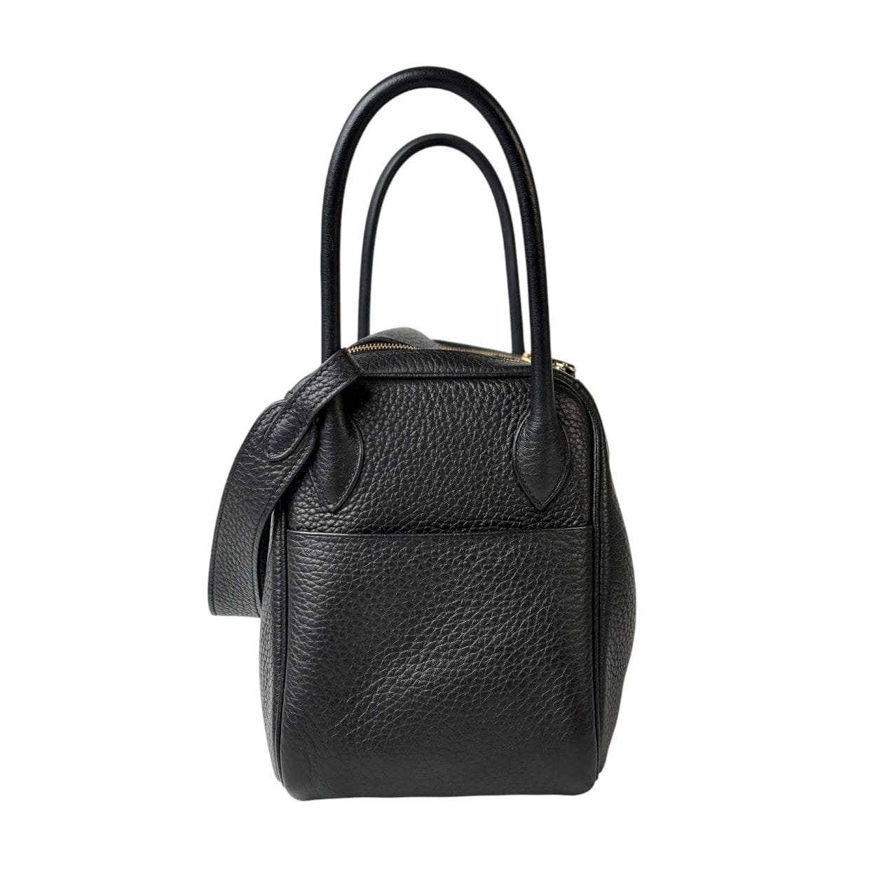 Hermes Hermes Black Lindy 26cm Bag in Clemence - B Stamp