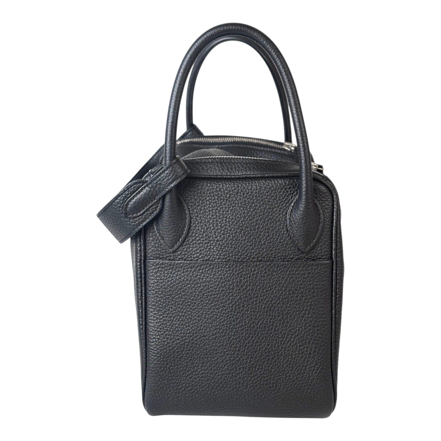 Hermes Hermes Black Lindy 30cm in Clemence with PHW