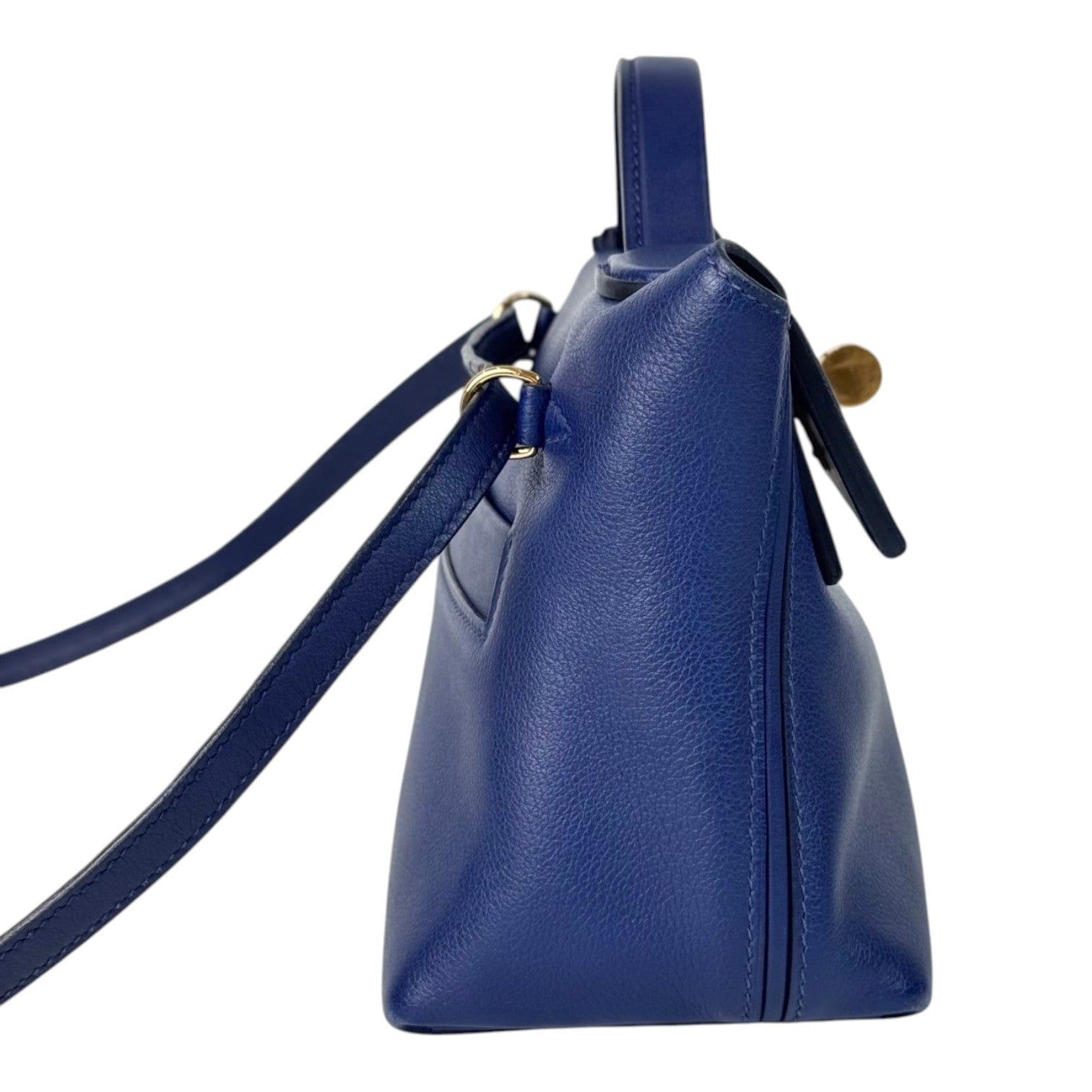 Hermes Hermes Blue 2424 Mini Bag in Evercolour