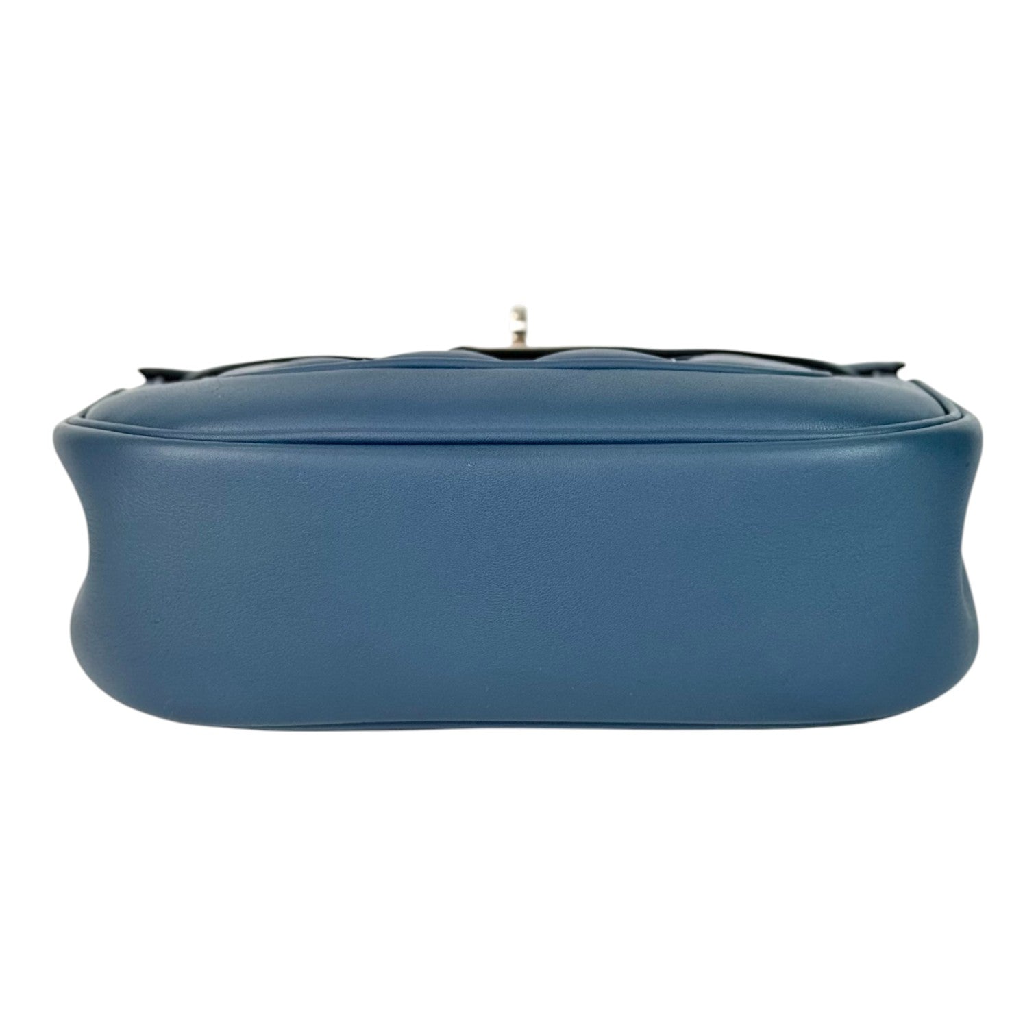 Hermes Hermes Blue Berline Bag Swift 7C