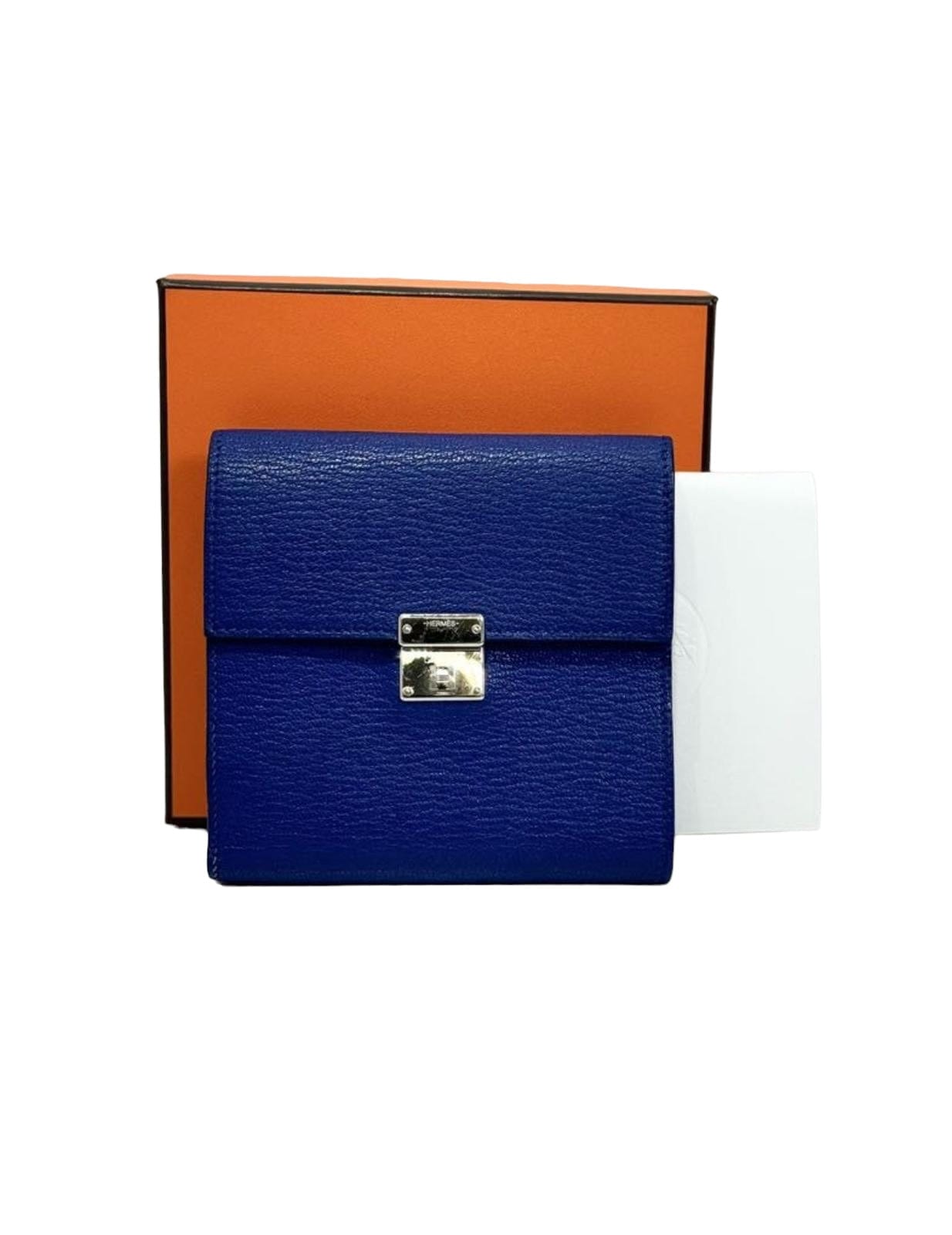 Hermes Hermes Blue Clic 16 Wallet