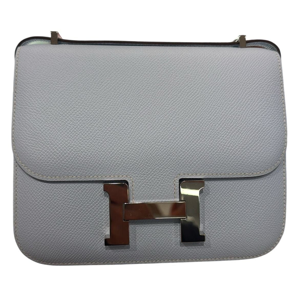 Hermes Hermes Blue Glacier Constance 18 with PHW in Epsom