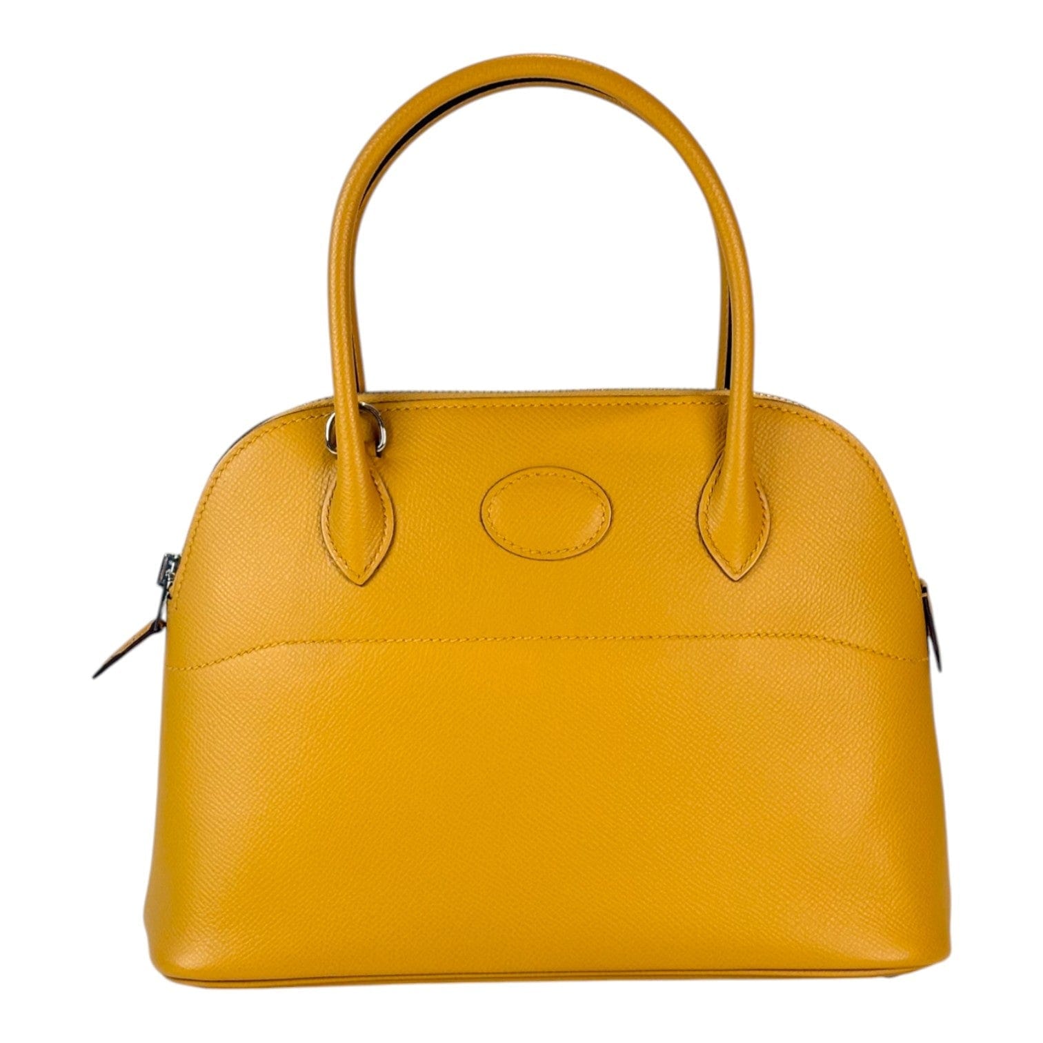 Hermes Hermes Bolide 27cm Epsom in Jaune Amber - Y Stamp