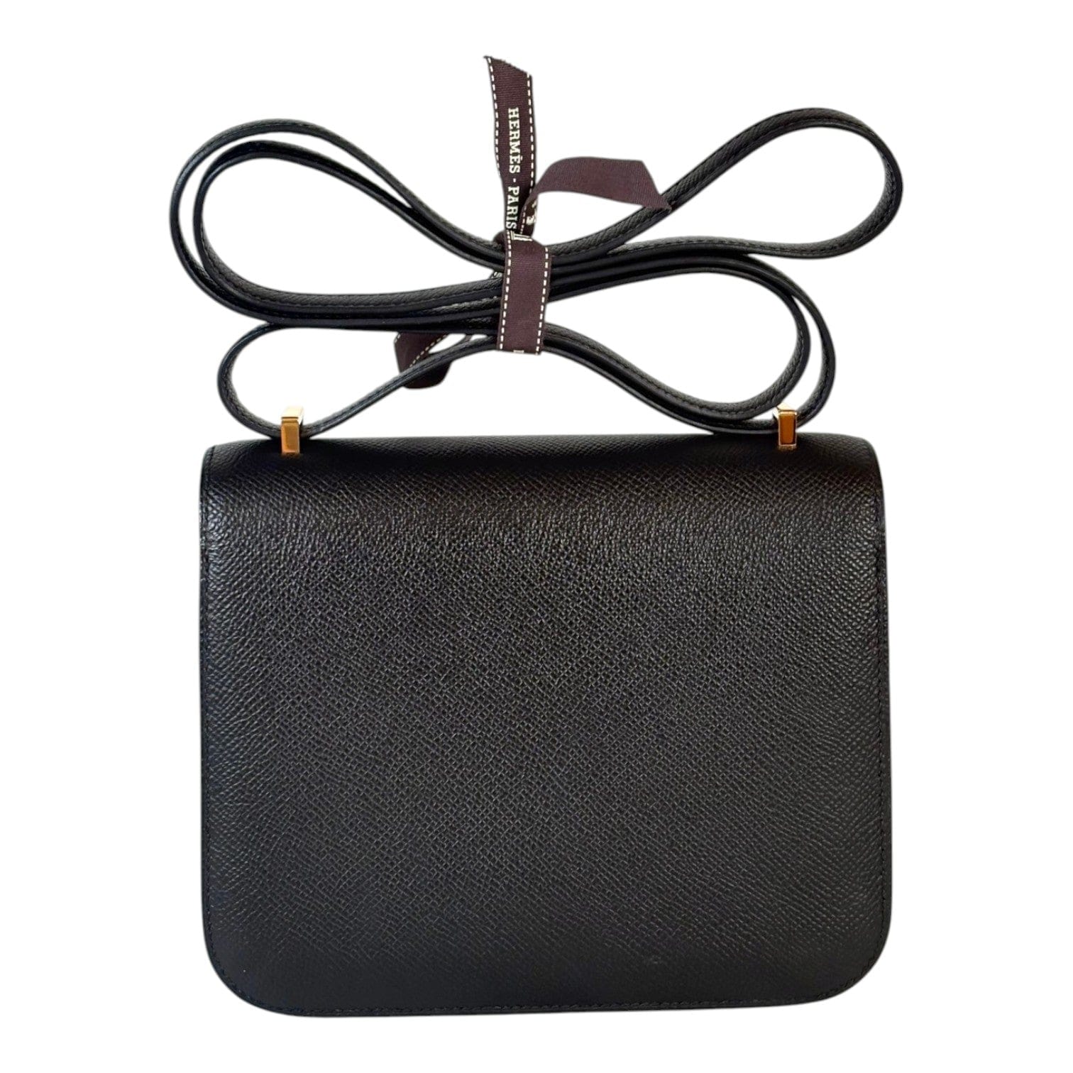 Hermes Hermes Constance Black Mini Bag in Epsom with GHW - Full Set