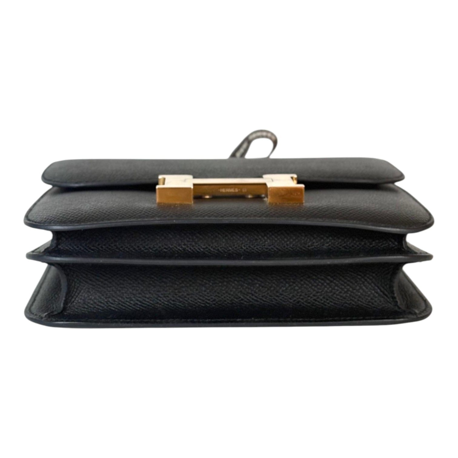 Hermes Hermes Constance Black Mini Bag in Epsom with GHW - Full Set