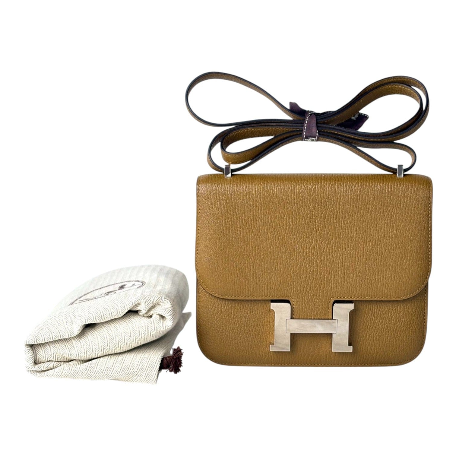Hermes Hermes Constance Mini in Chevre Leather & Verso with PHW