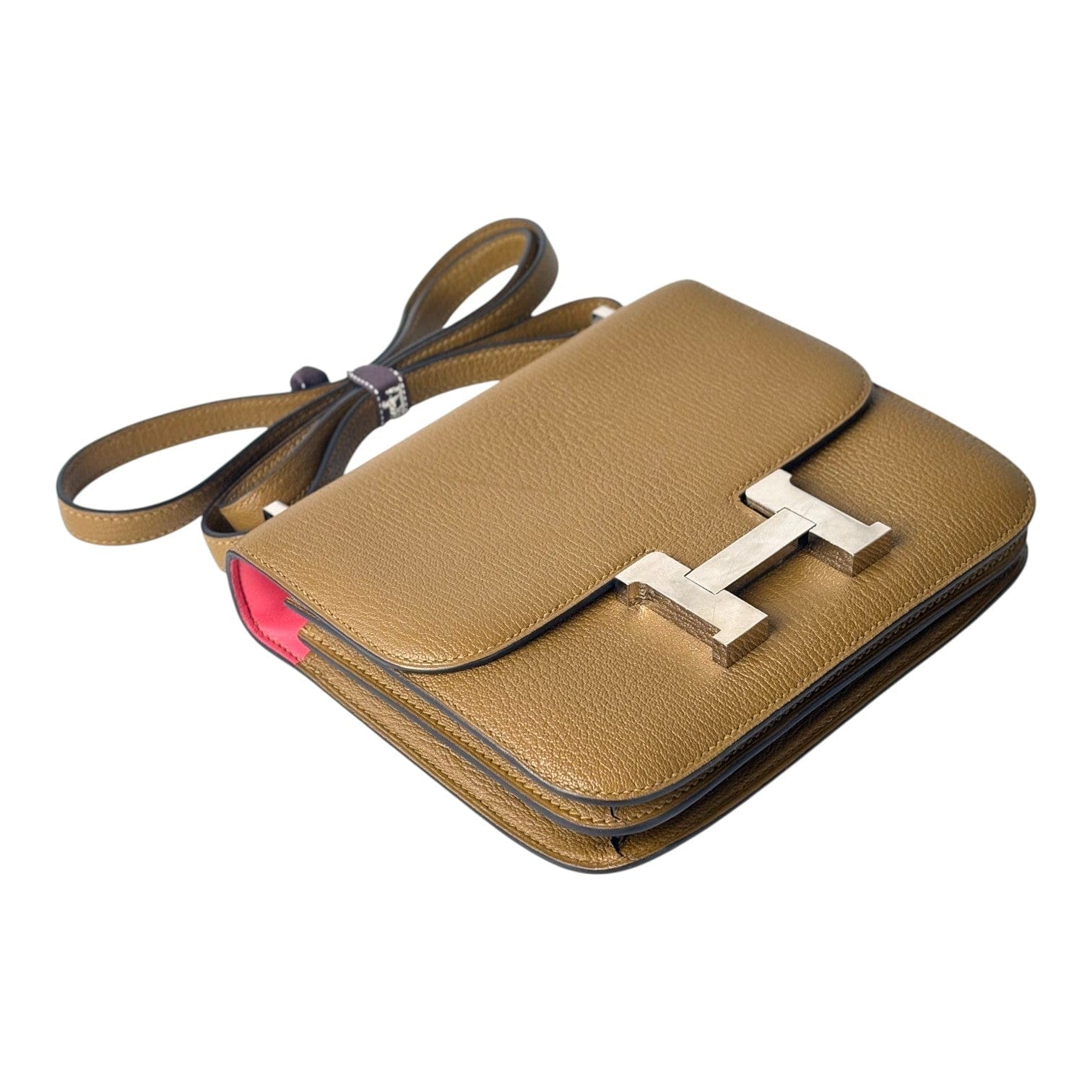 Hermes Hermes Constance Mini in Chevre Leather & Verso with PHW