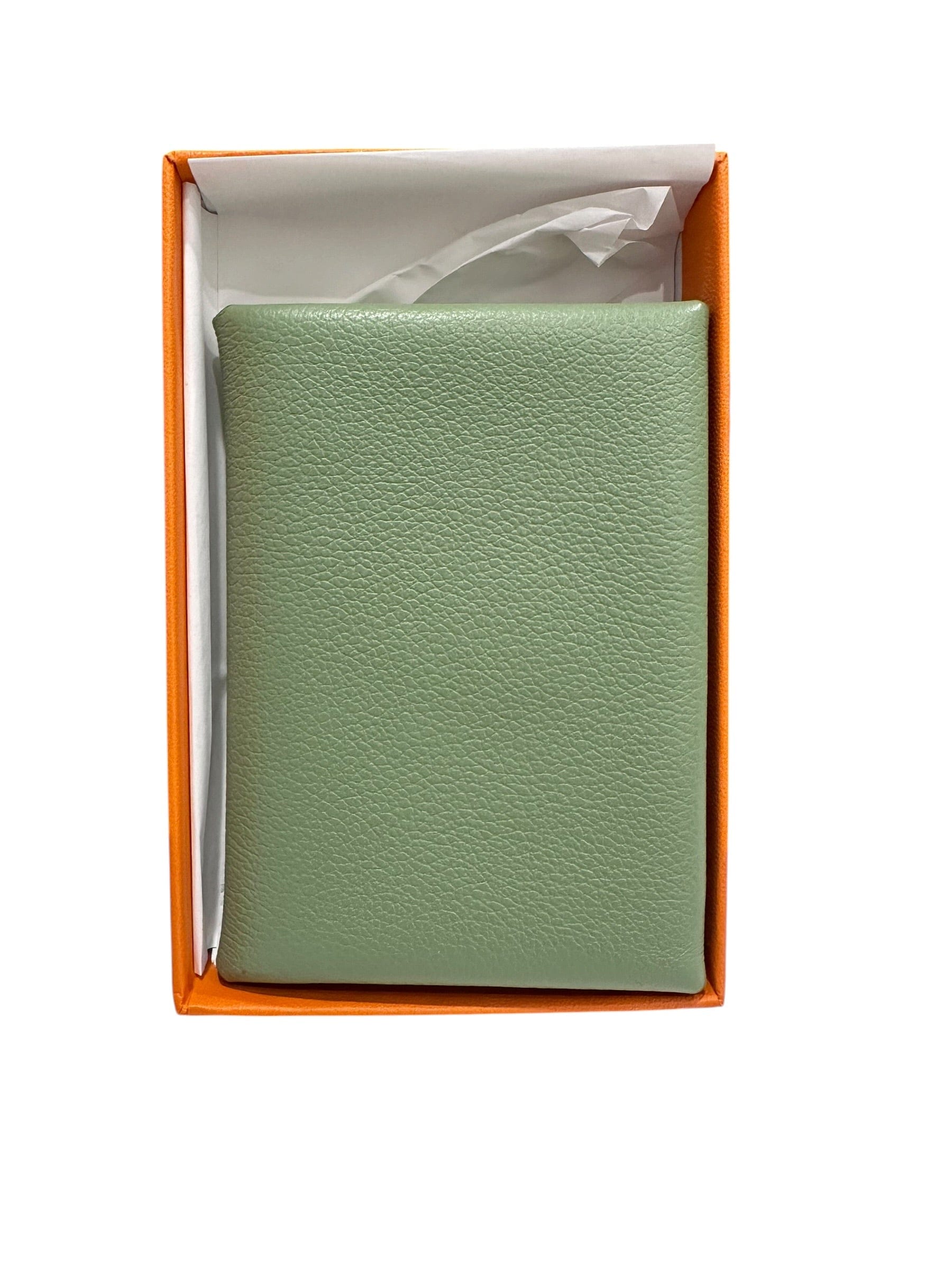 Hermes Hermes Duo Calvi Holder - Giftable in Box