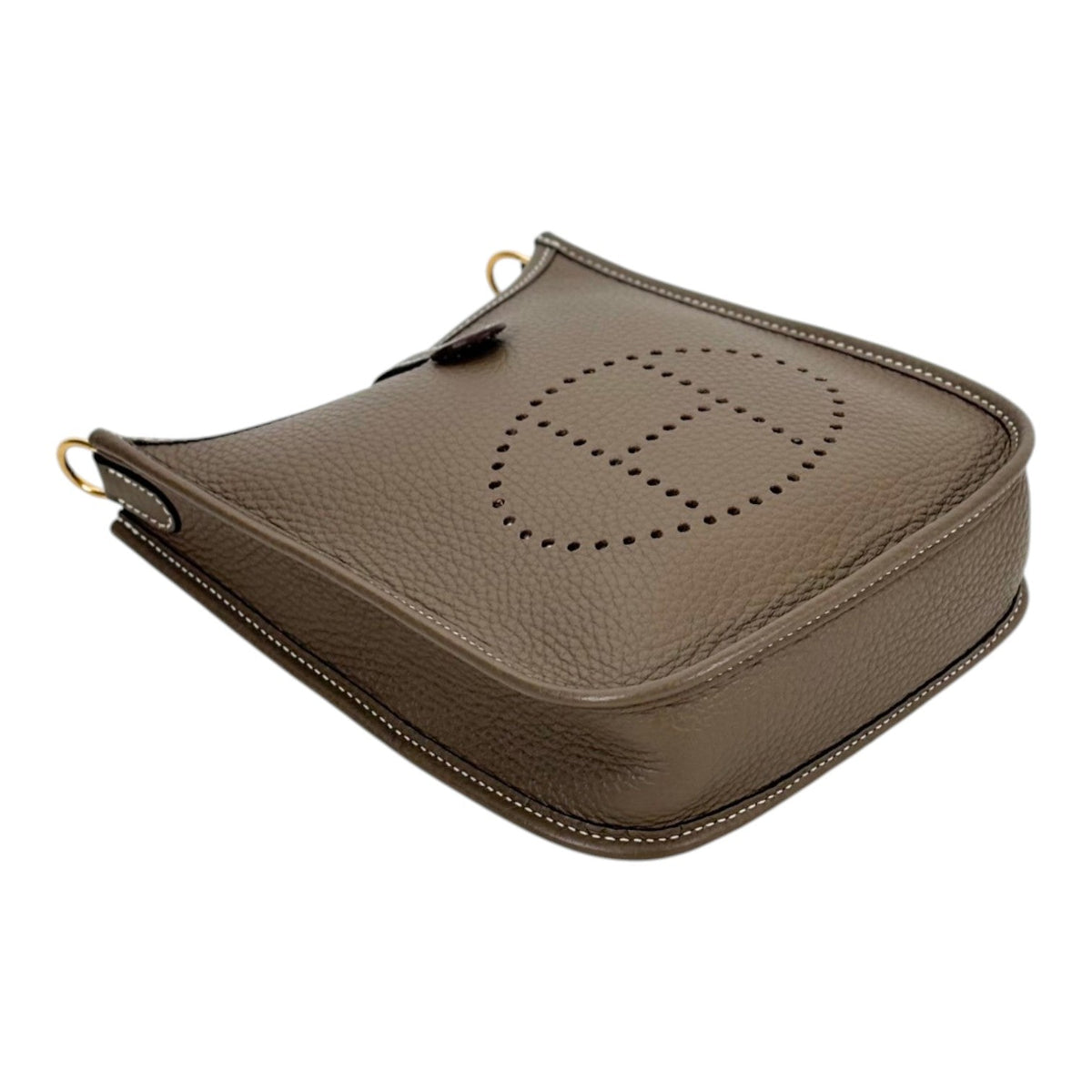 Hermes Hermes Evelyne Mini Bag in Etoupe - Full Set