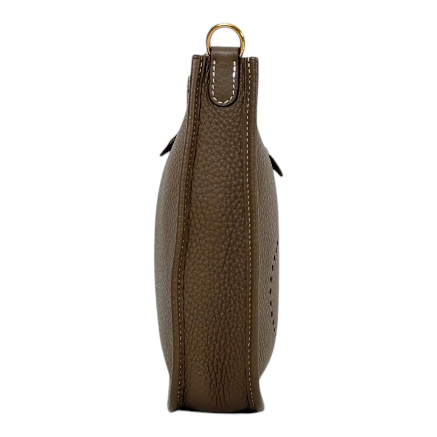 Hermes Hermes Evelyne Mini Bag in Etoupe - Full Set
