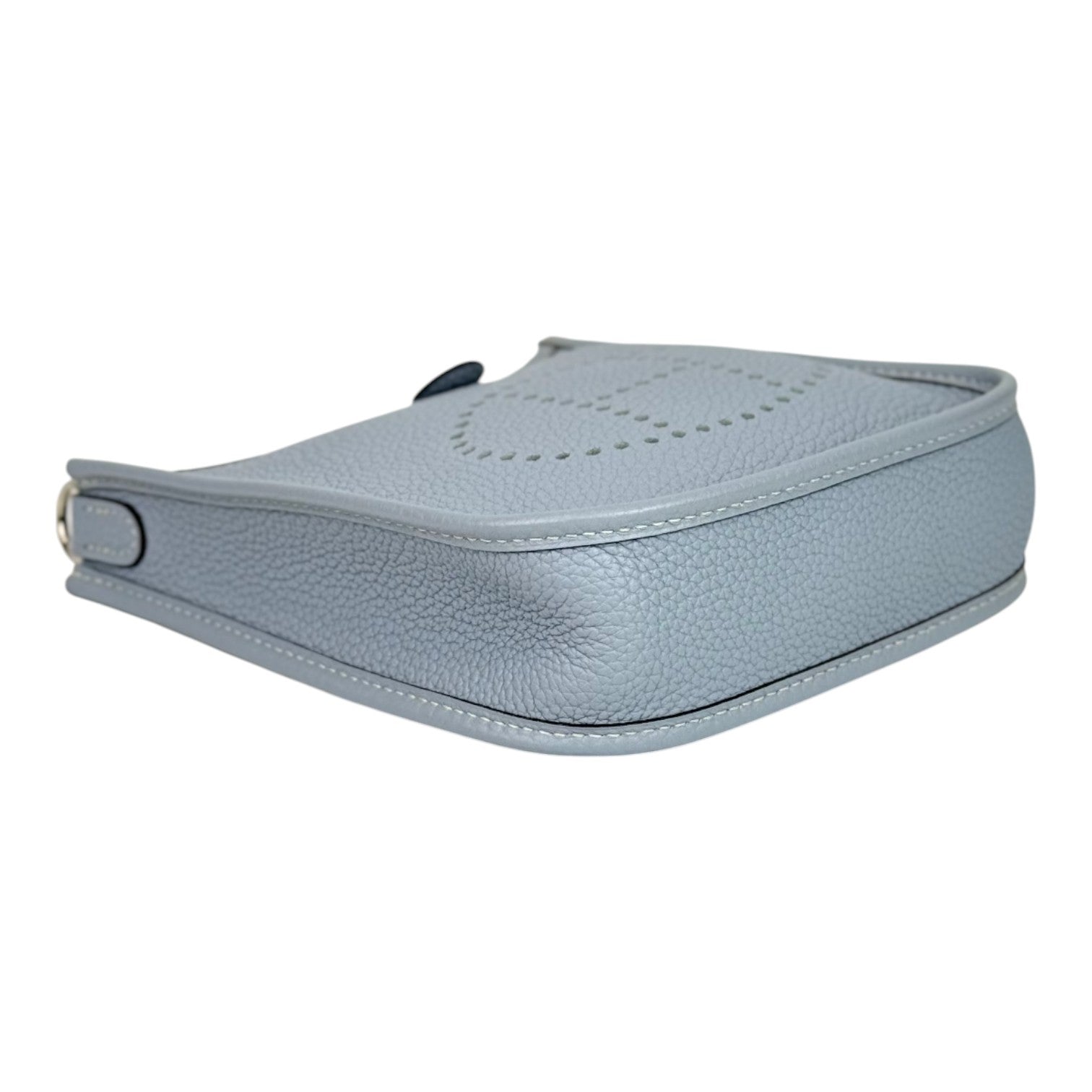 Hermes Hermes Evelyne TPM in Blue Clemence
