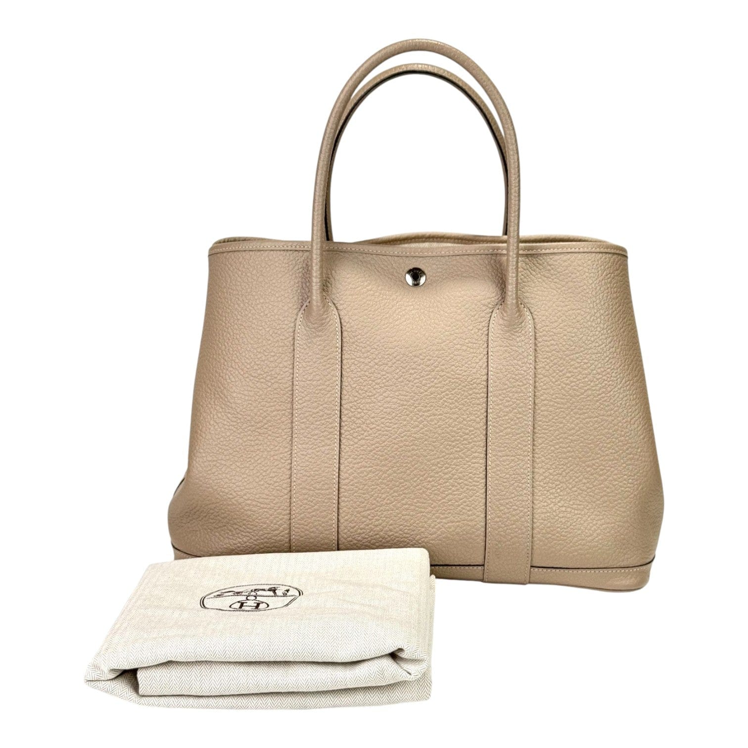 Hermes Hermes Garden Party 36cm Bag Negonda Etoupe