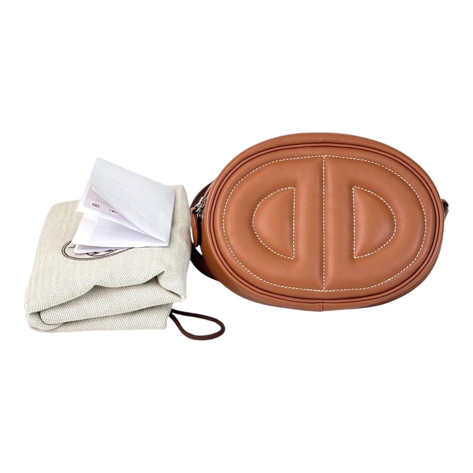 Hermes Hermes Gold In The Loop Belt Bag Swift