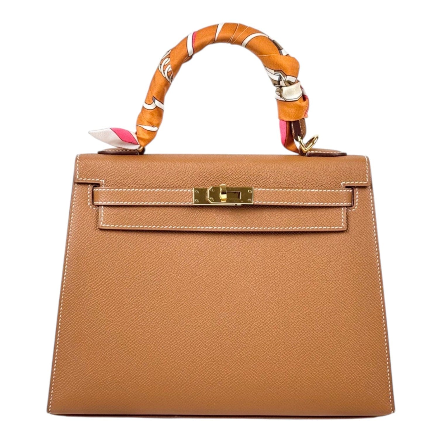 Hermes Hermes Gold Kelly 25cm Bag Epsom with GHW