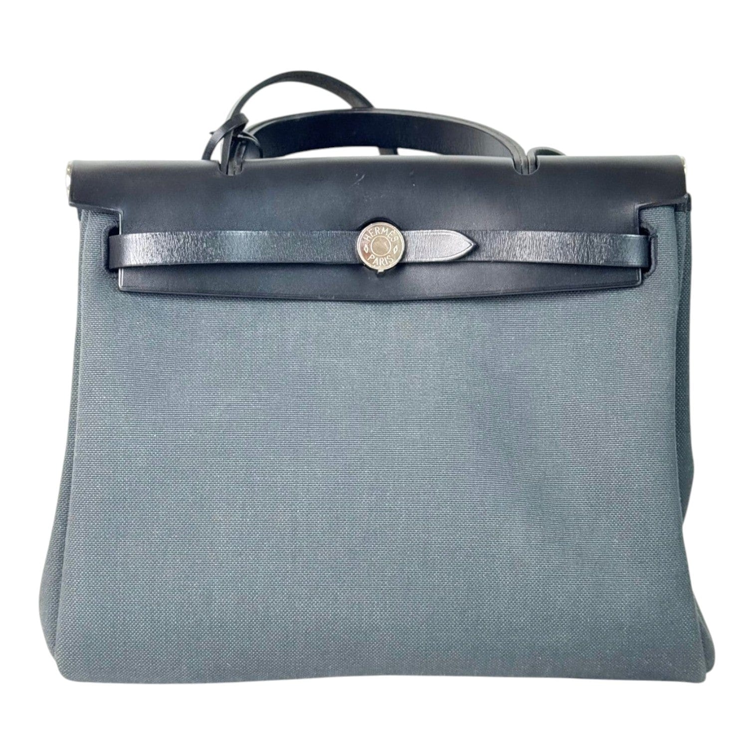 Hermes Hermes Herbag 31 Dark Grey Bag - Full Set