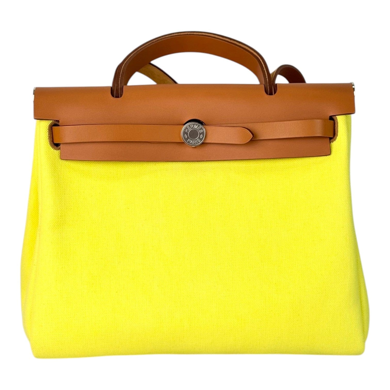 Hermes Hermes Herbag Zip 31 Yellow Bag