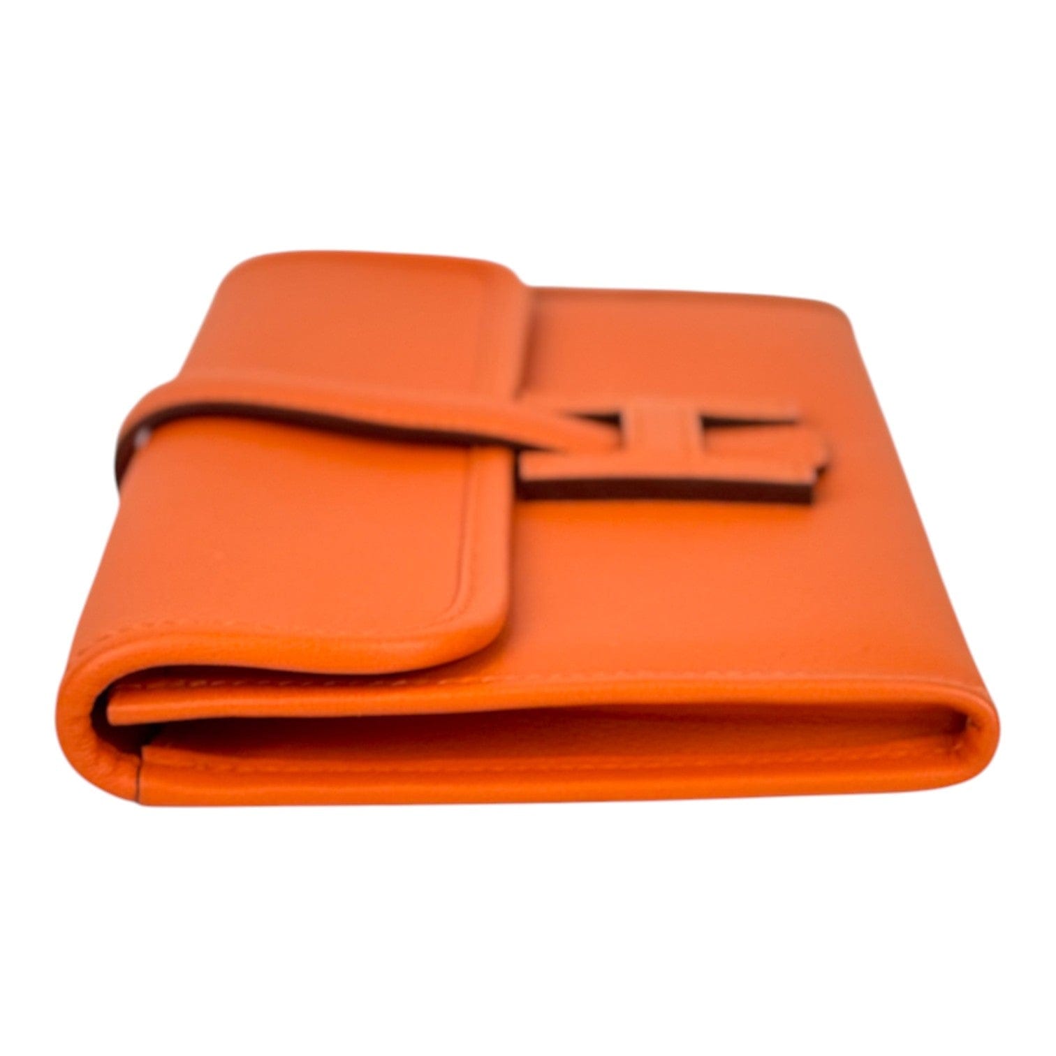 Hermes Hermes Jige Mini Clutch Orange 22cm