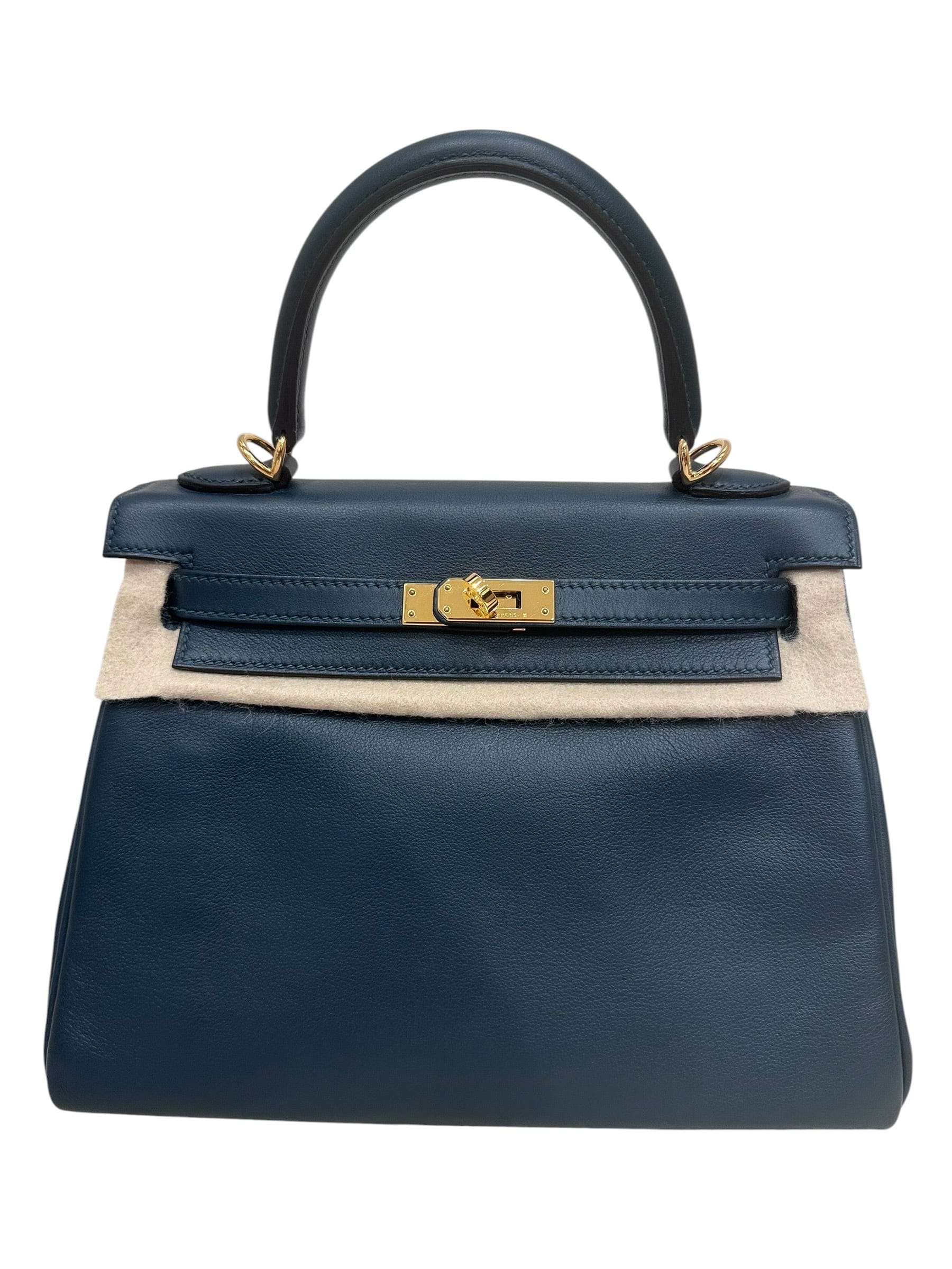 Hermes Hermes Kelly 25 in Dark Green Swift with GHW - Full Set