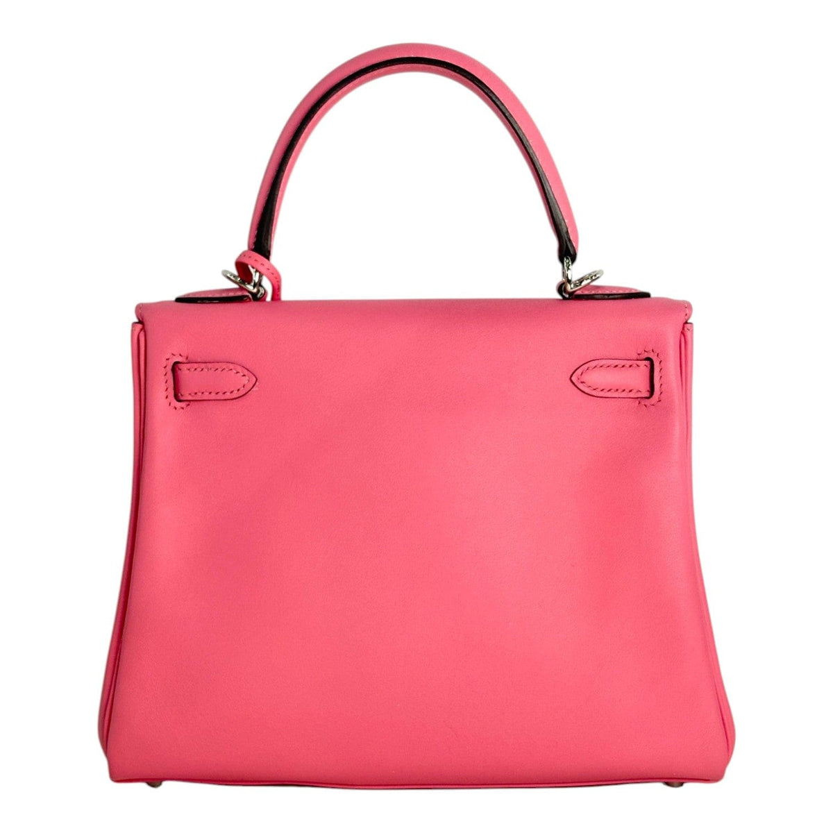 Hermes Hermes Kelly 25 in Pink Swift with PHW - Full Set