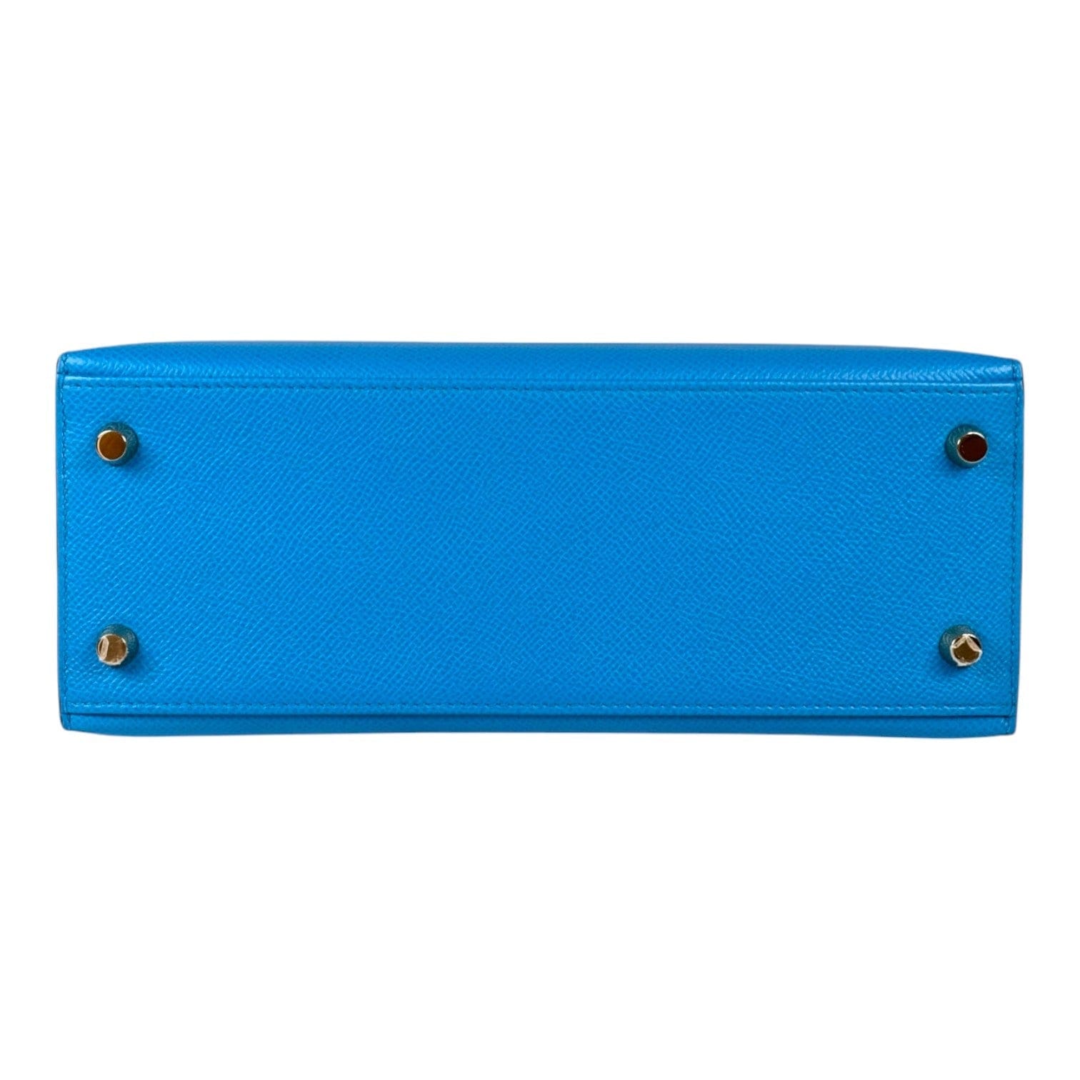 Hermes Hermes Kelly 25cm Bag Blue Frida Epsom - Y Stamp Full Set