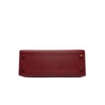 Hermes Hermes Kelly 25cm Epsom K1 Rouge Grenat Ghw X Stamp