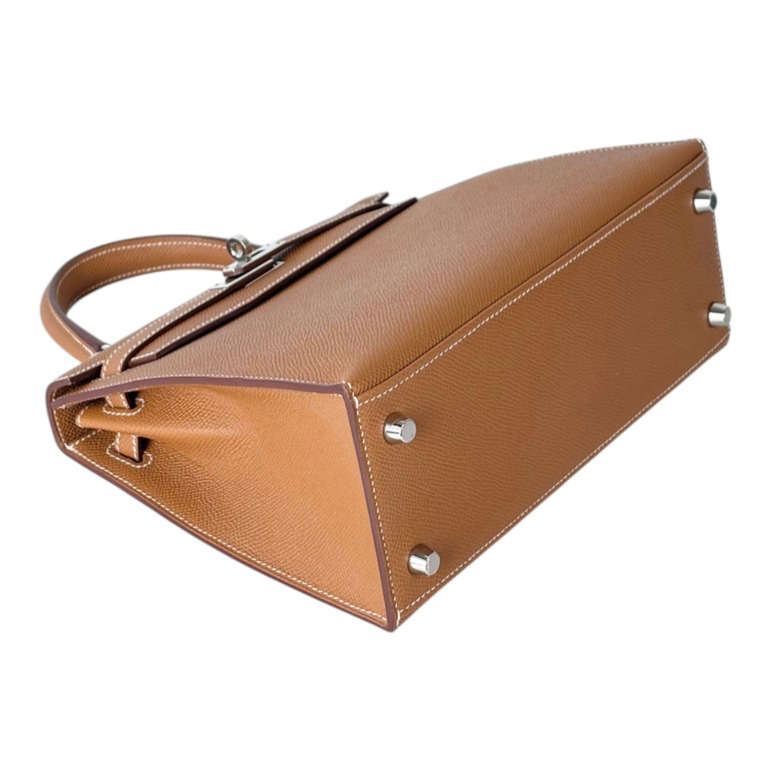 Hermes Hermes Kelly 25cm Gold Epsom Bag Sellier with PHW