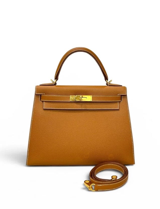 Hermes Hermes Kelly 28 in Gold Epsom with GHW - Full Set
