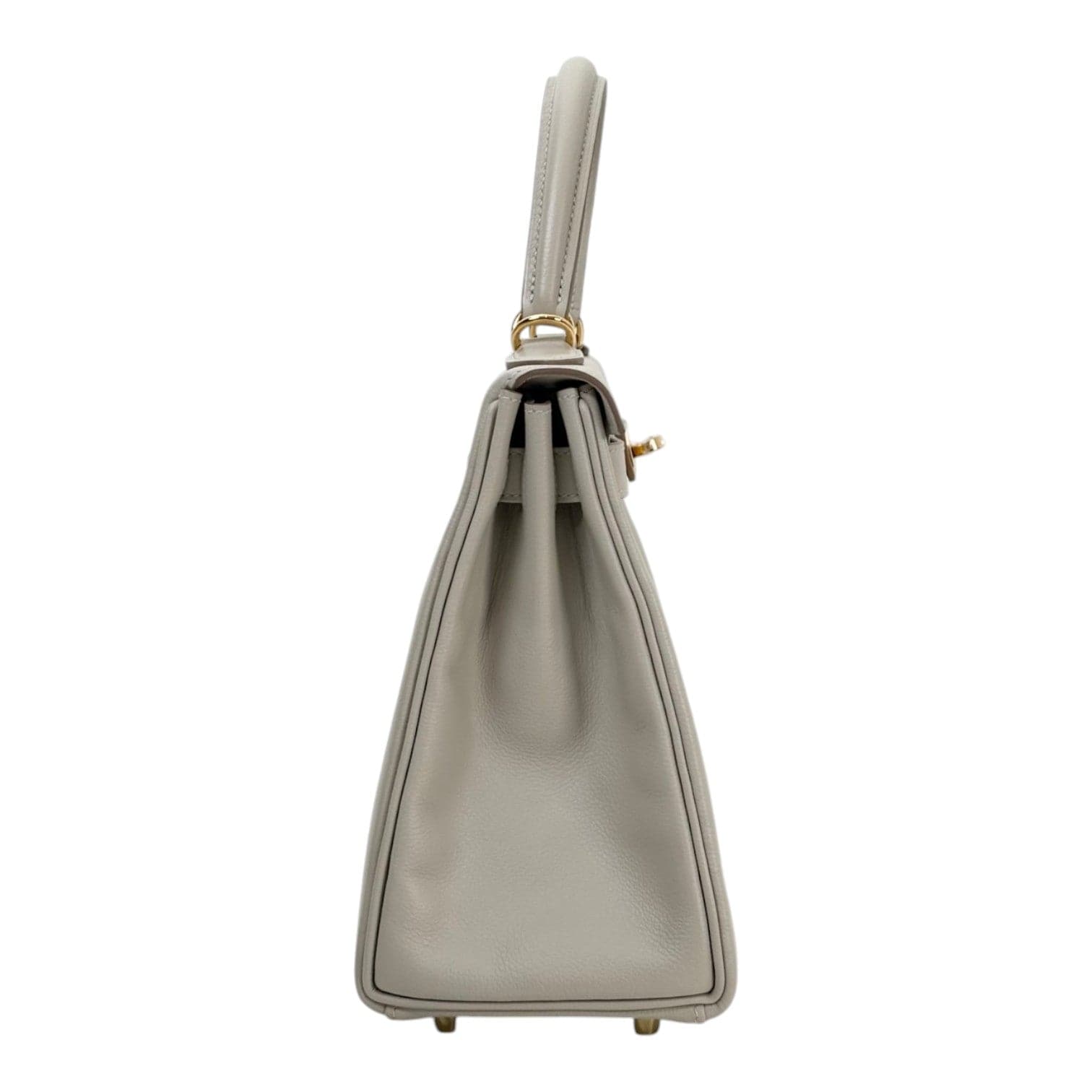 Hermes Hermes Kelly 28cm in Gris Perle Evercolour with GHW - Full Set