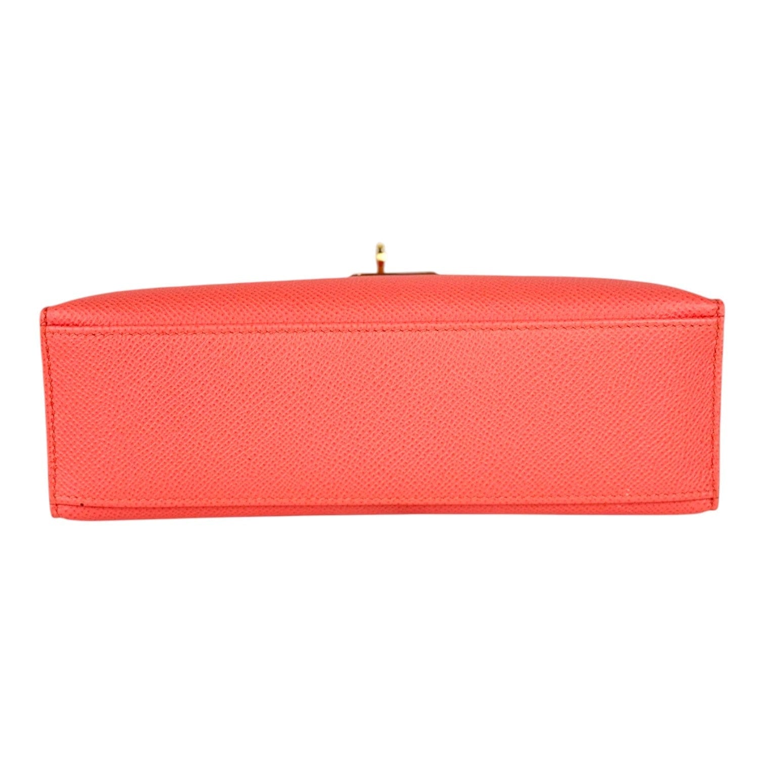 Hermes Hermes Kelly Pochette Bag Salmon Epsom