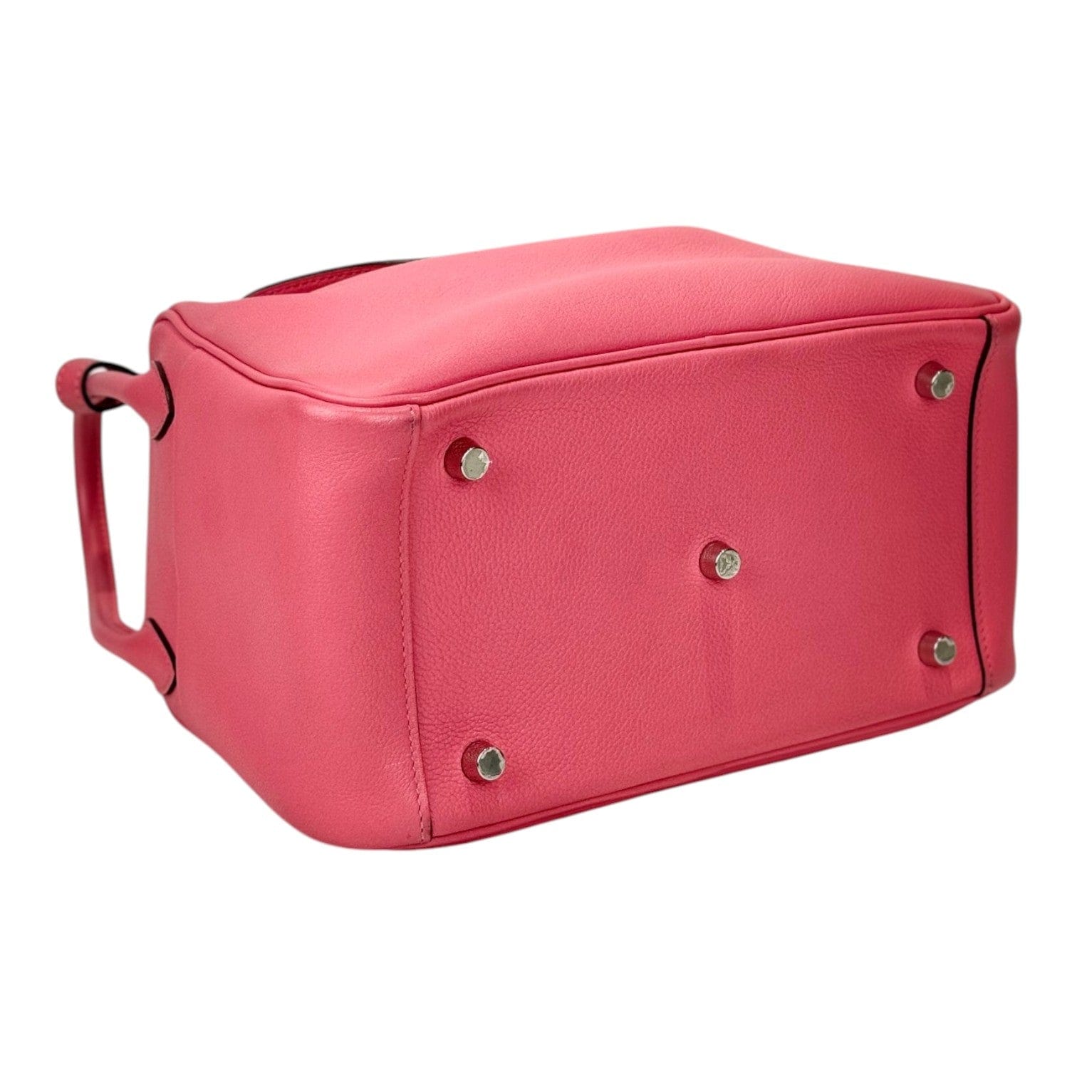Hermes Hermes Lindy 26cm in Lipstick Pink Evercolor Leather with PHW