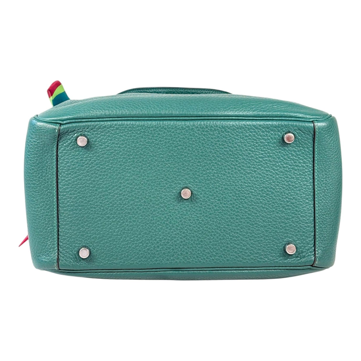 Hermes Hermes Lindy 30cm Green Bag in Clemence - T Stamp
